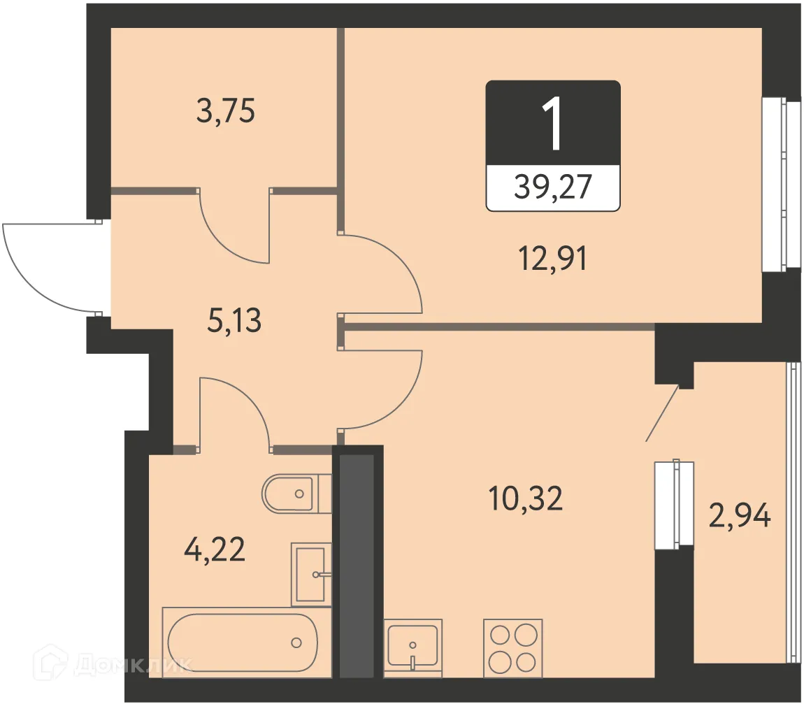 Фото квартиры в ЖК Спутник-1