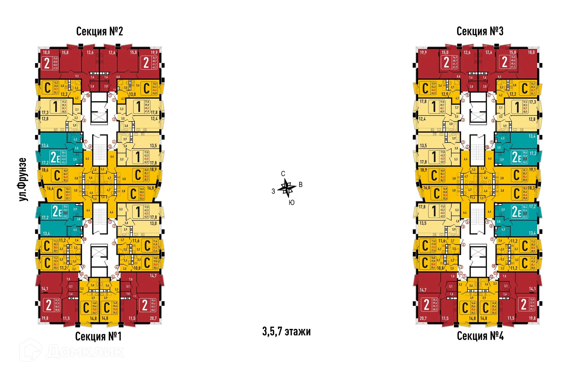 Фото квартиры в ЖК "Фрунзенский"