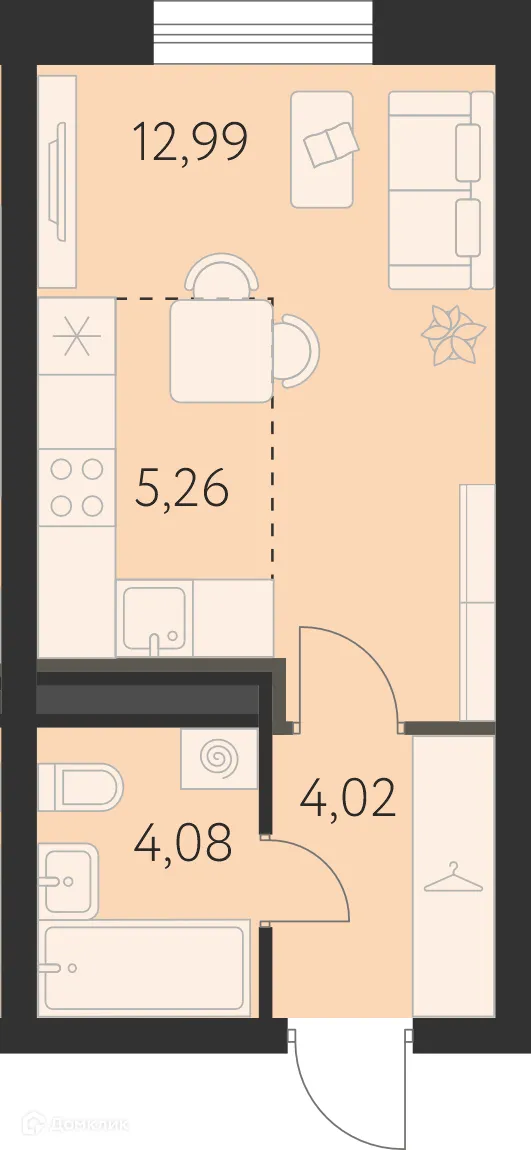 Фото квартиры в ЖК Спутник-1