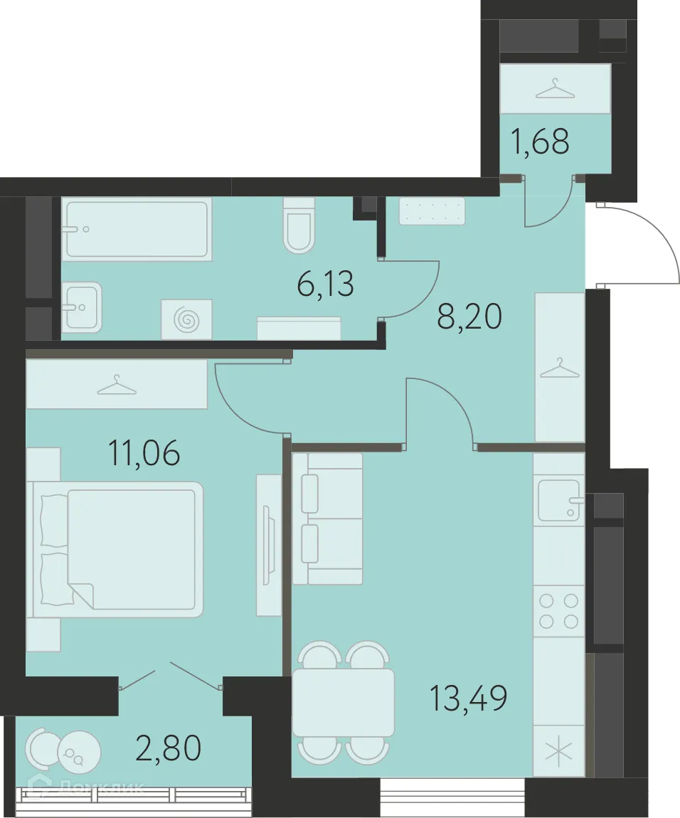 Фото квартиры в ЖК Спутник-1