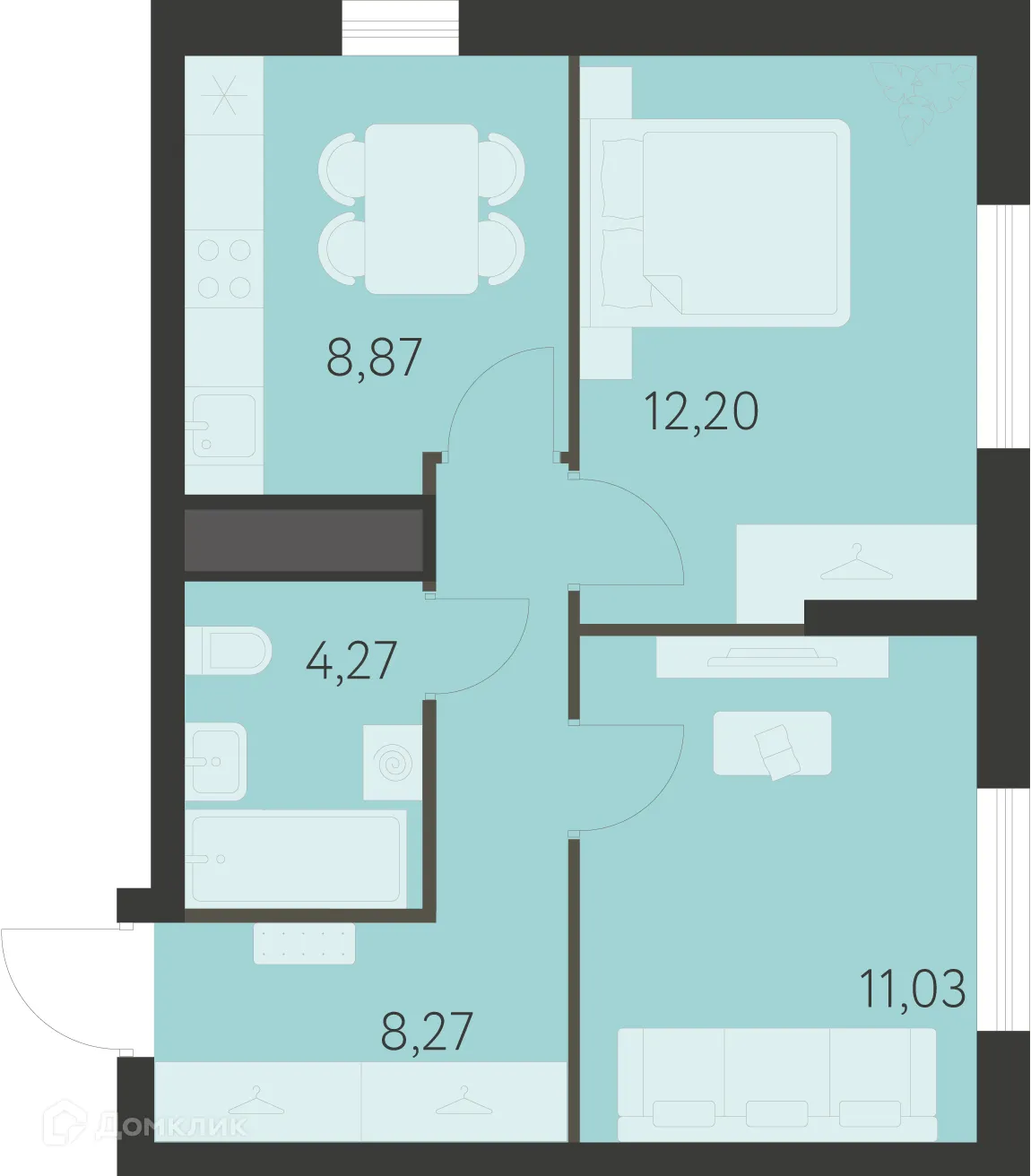 Фото квартиры в ЖК Спутник-1