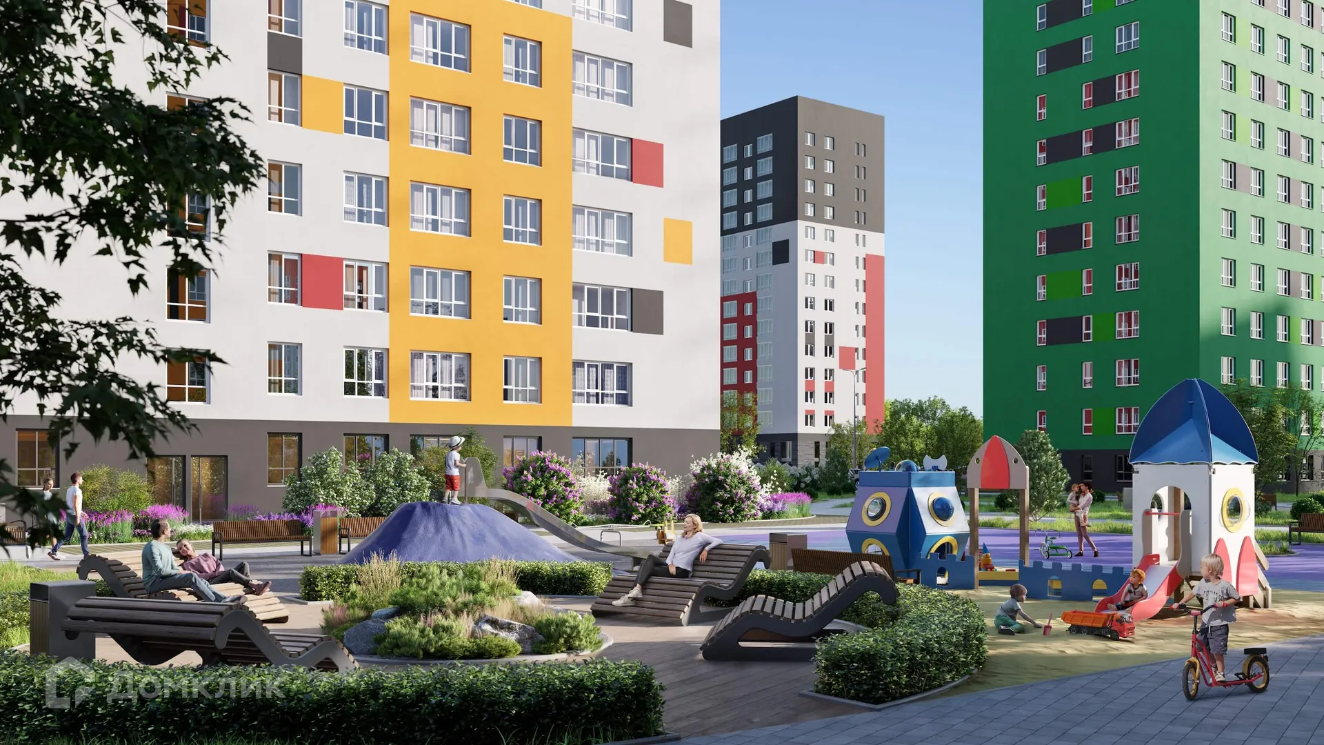 Планировка 1-комнатной квартиры 35.9 м² в ЖК Спутник-1, г. Екатеринбург — фото 7