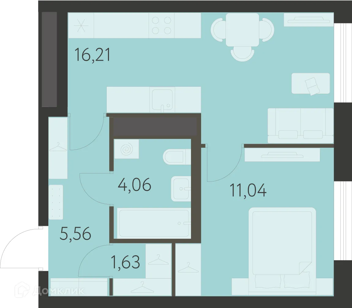 Фото квартиры в ЖК Спутник-1