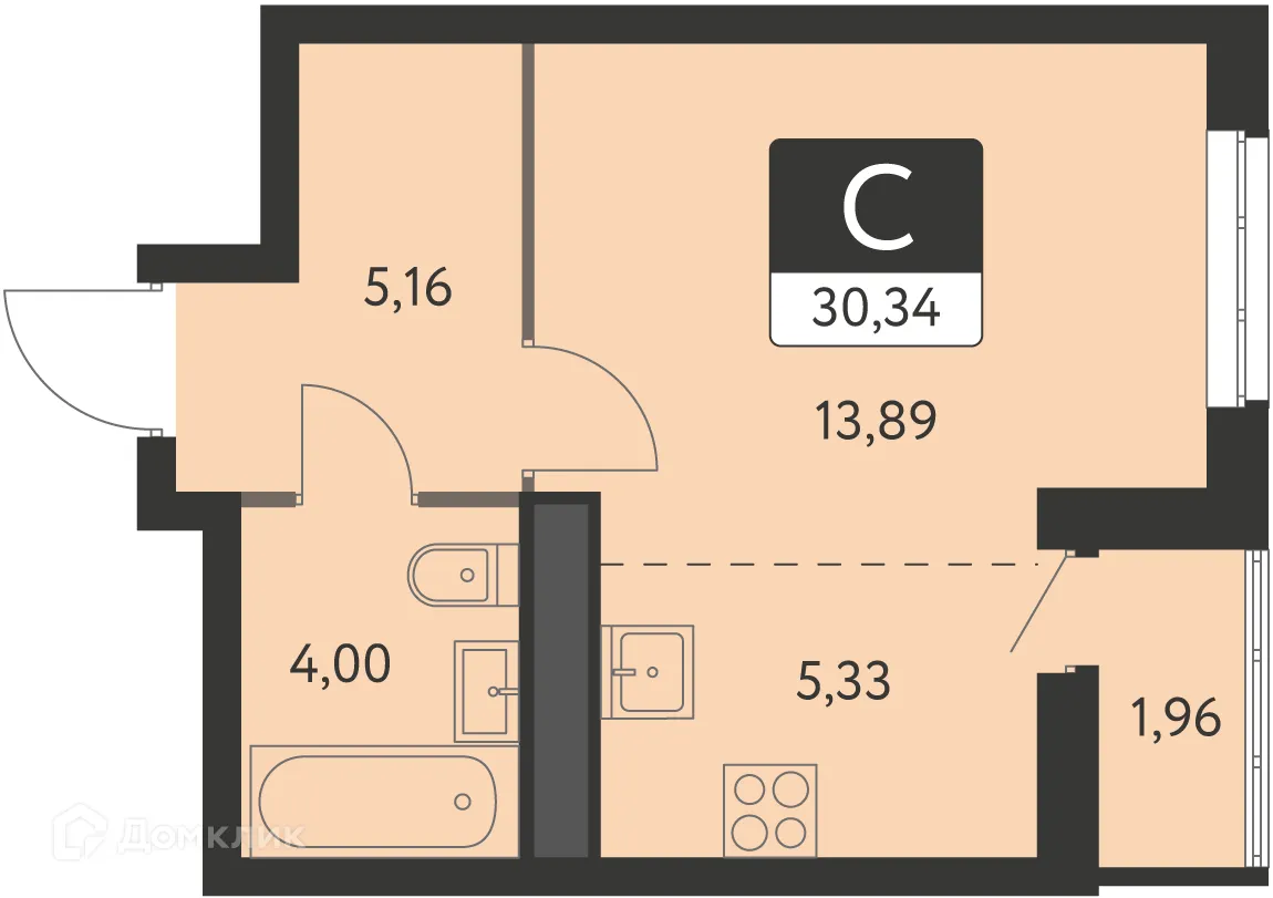 Фото квартиры в ЖК Спутник-1