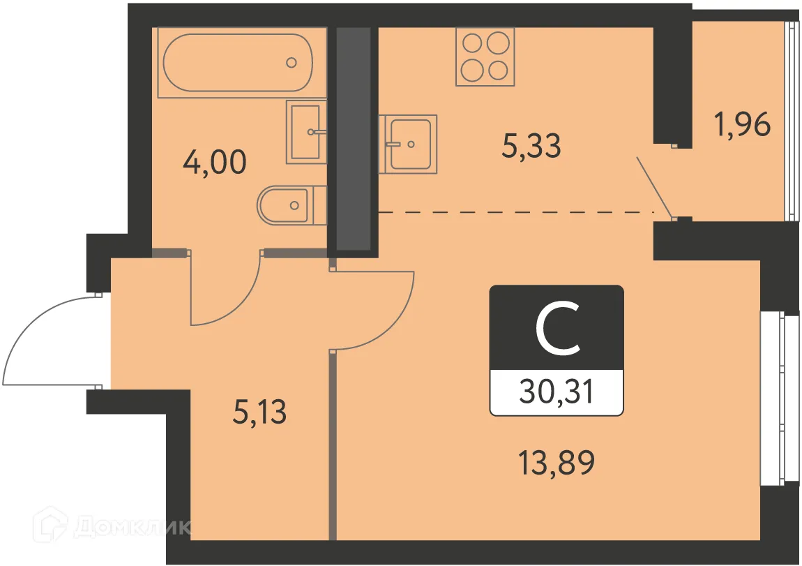 Фото квартиры в ЖК Спутник-1