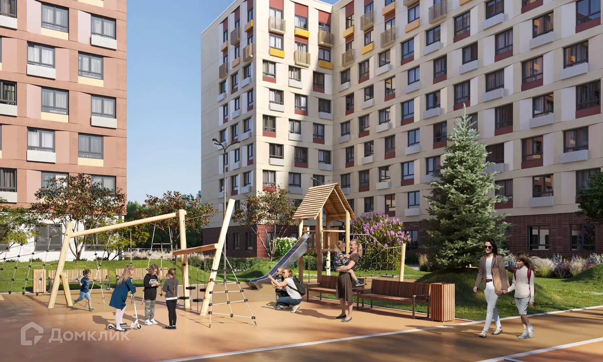 Планировка 1-комнатной квартиры 29.94 м² в ЖК Первый Академ, г. Екатеринбург — фото 7