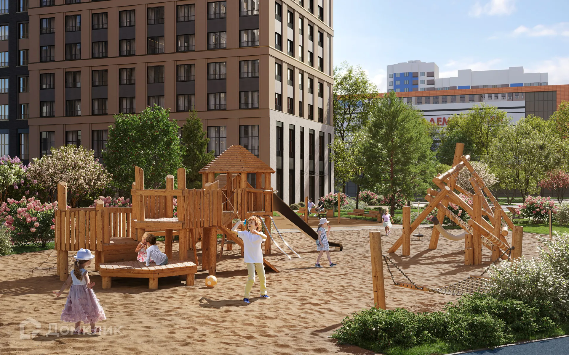 Планировка 1-комнатной квартиры 44.92 м² в ЖК Первый Академ, г. Екатеринбург — фото 4