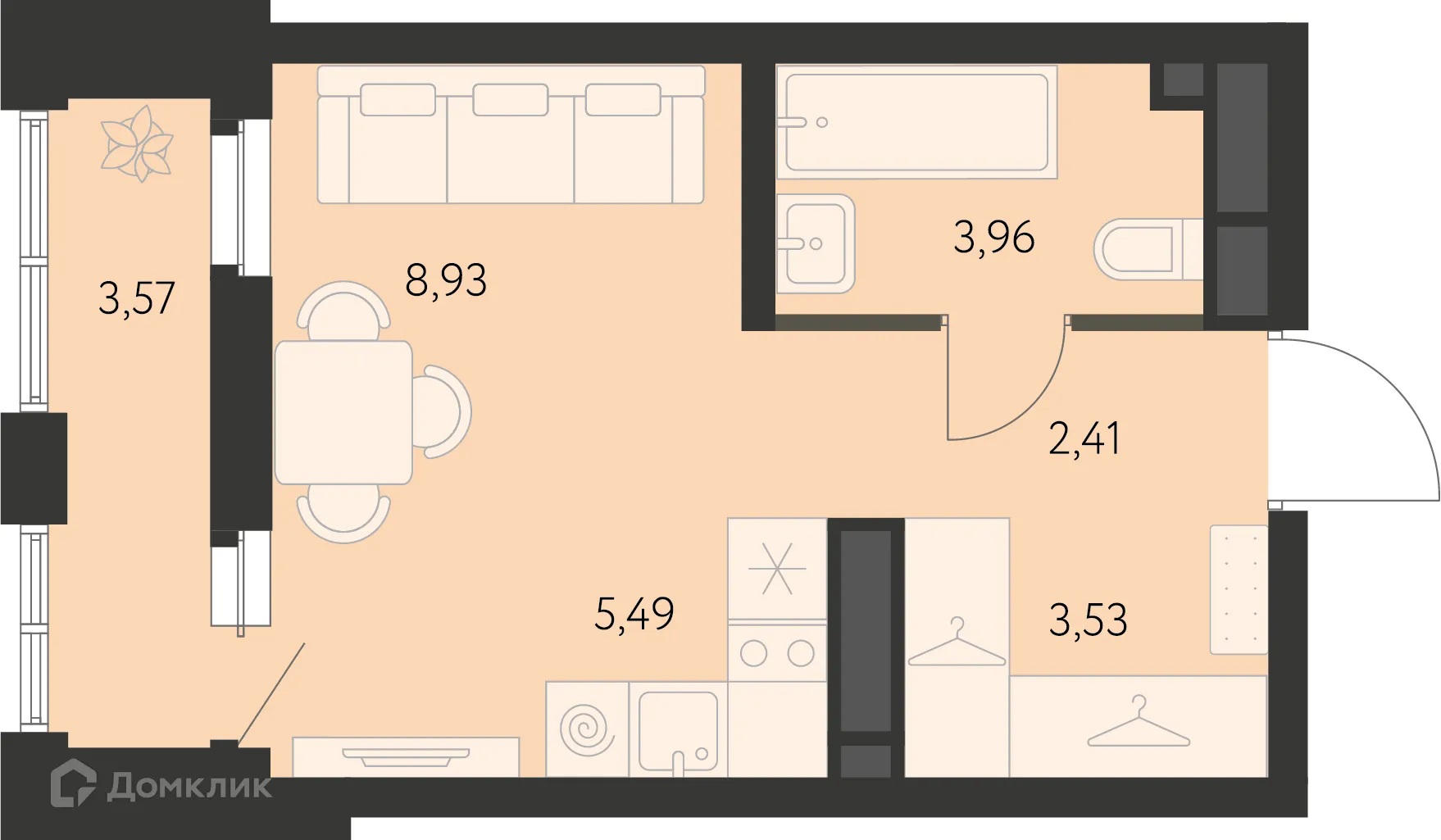 Фото квартиры в ЖК Первый Академ