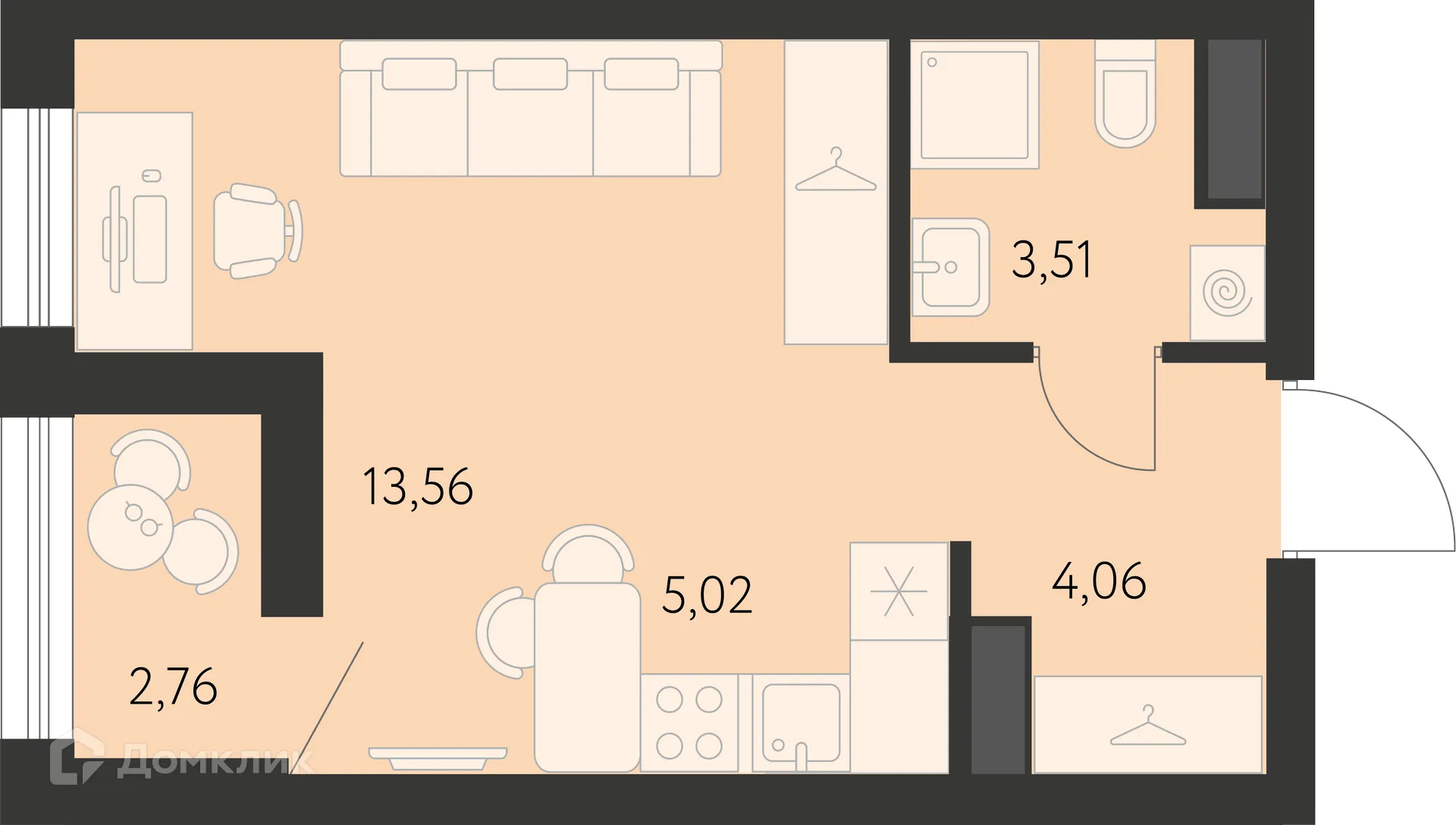 Фото квартиры в ЖК Первый Академ