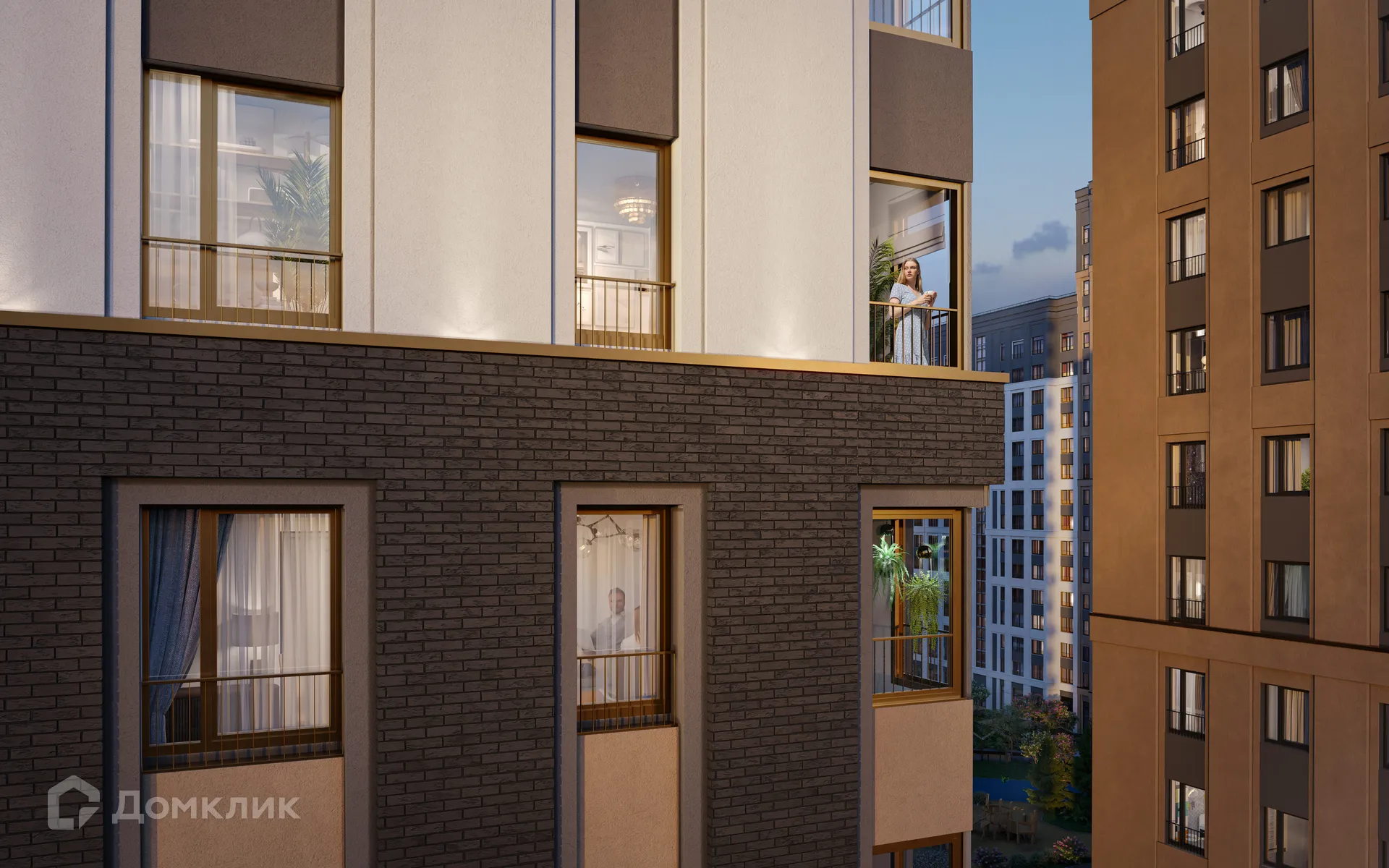 Планировка 1-комнатной квартиры 35.02 м² в ЖК Первый Академ, г. Екатеринбург — фото 3