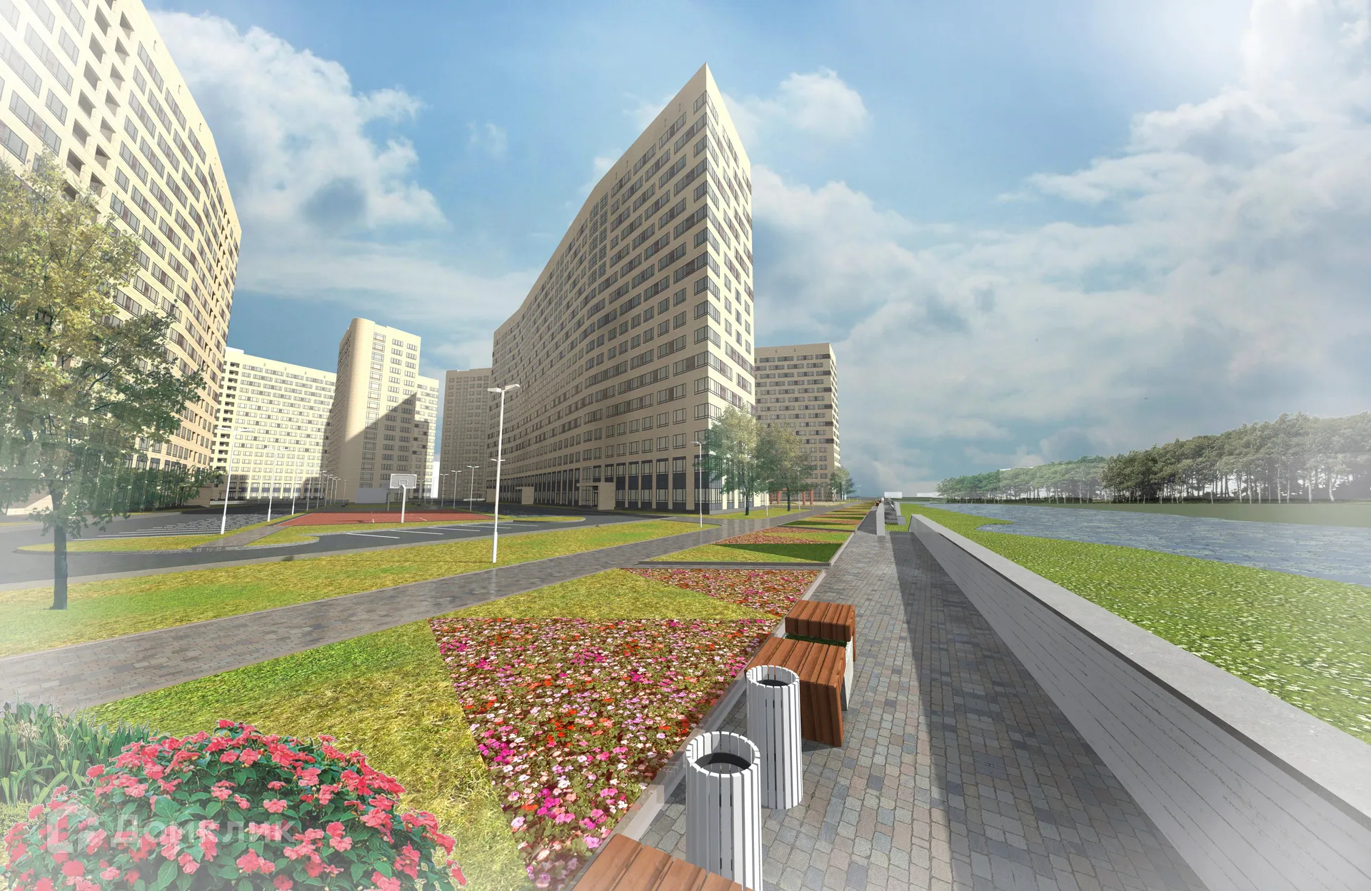 Фото квартиры в ЖК "Ривер Парк"