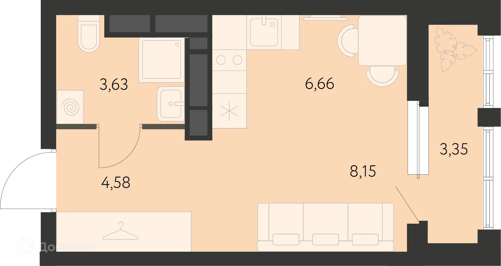 Фото квартиры в ЖК Первый Академ