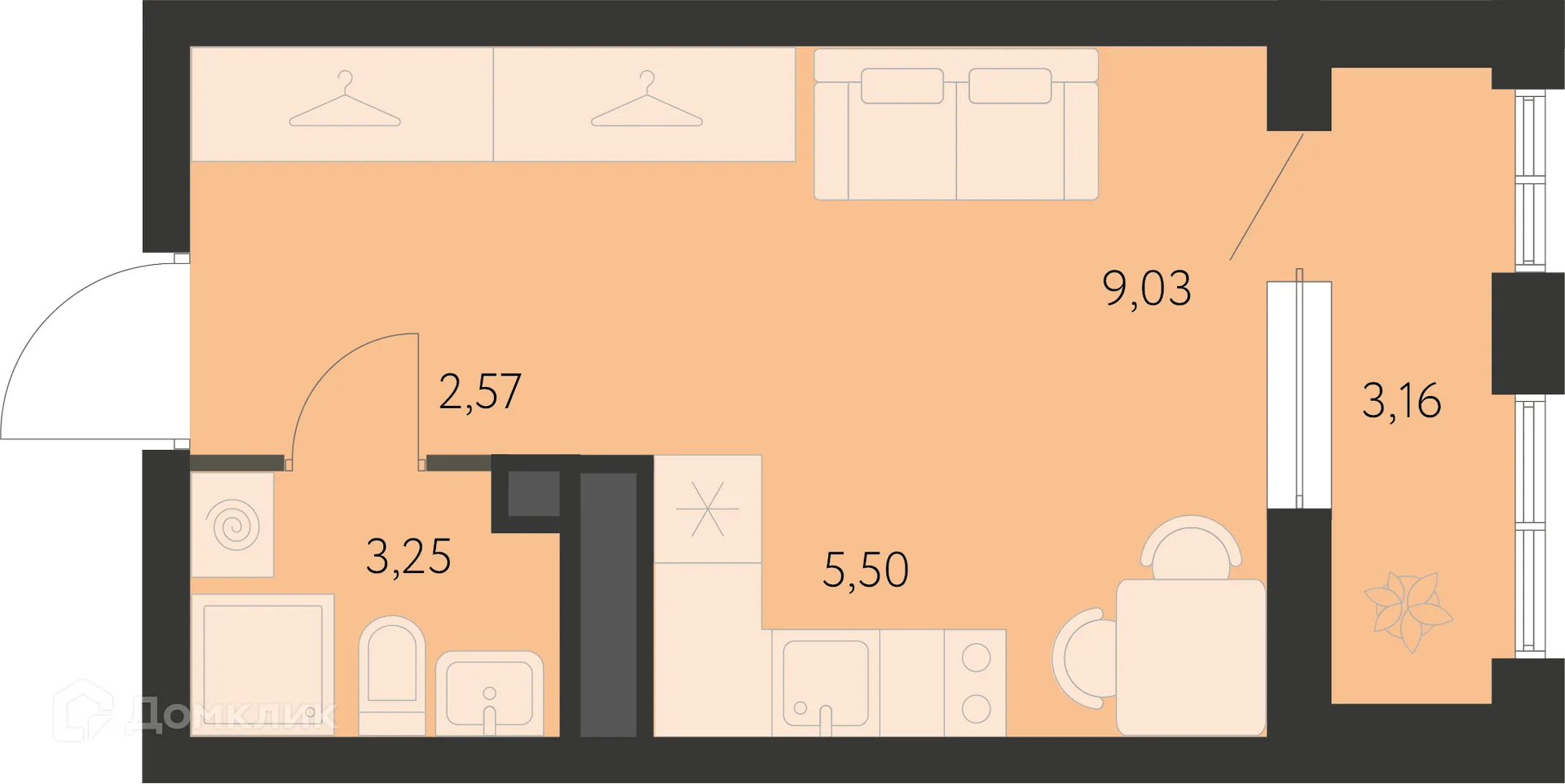 Фото квартиры в ЖК Первый Академ