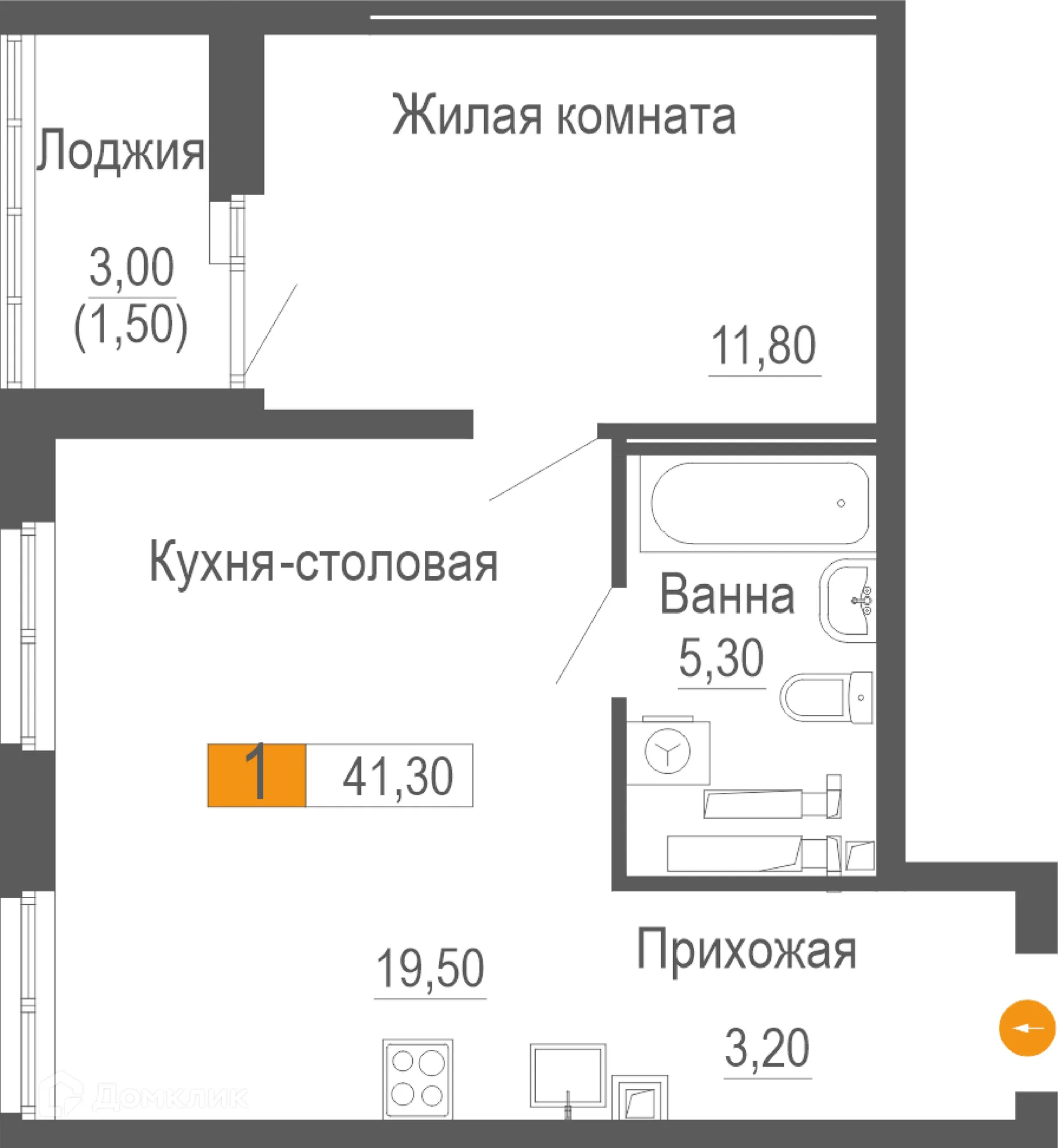 Фото квартиры в ЖК ФРИСТАЙЛ