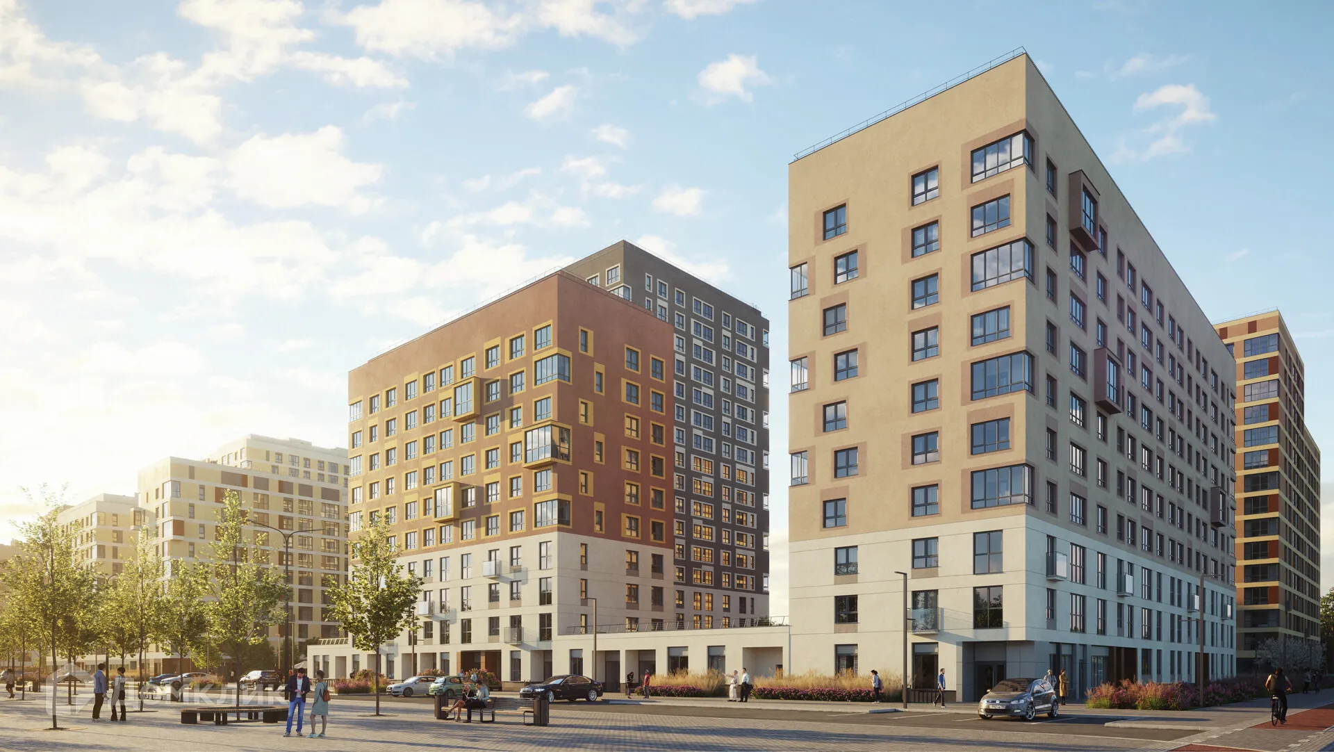 Планировка студии квартиры 27.57 м² в ЖК Новокольцовский, г. Екатеринбург — фото 4