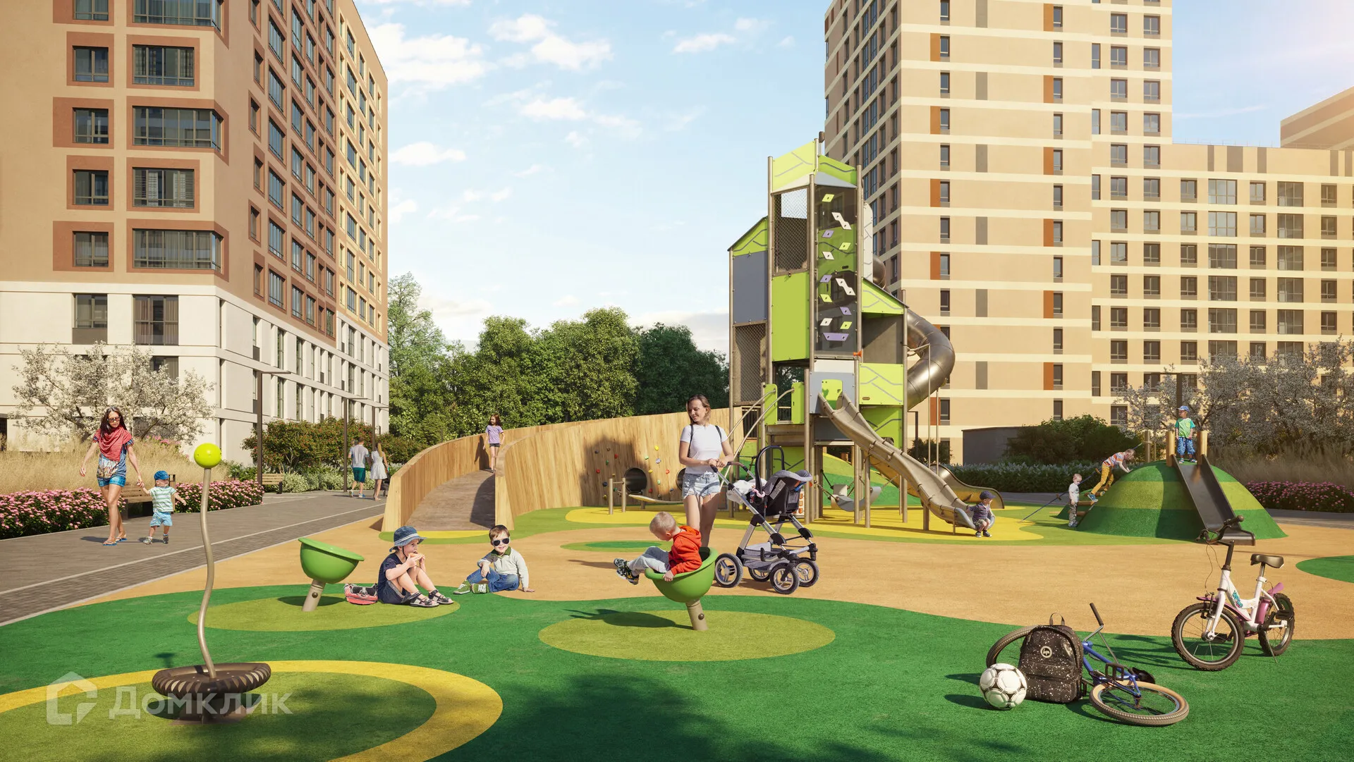 Планировка 3-комнатной квартиры 79.19 м² в ЖК Новокольцовский, г. Екатеринбург — фото 3