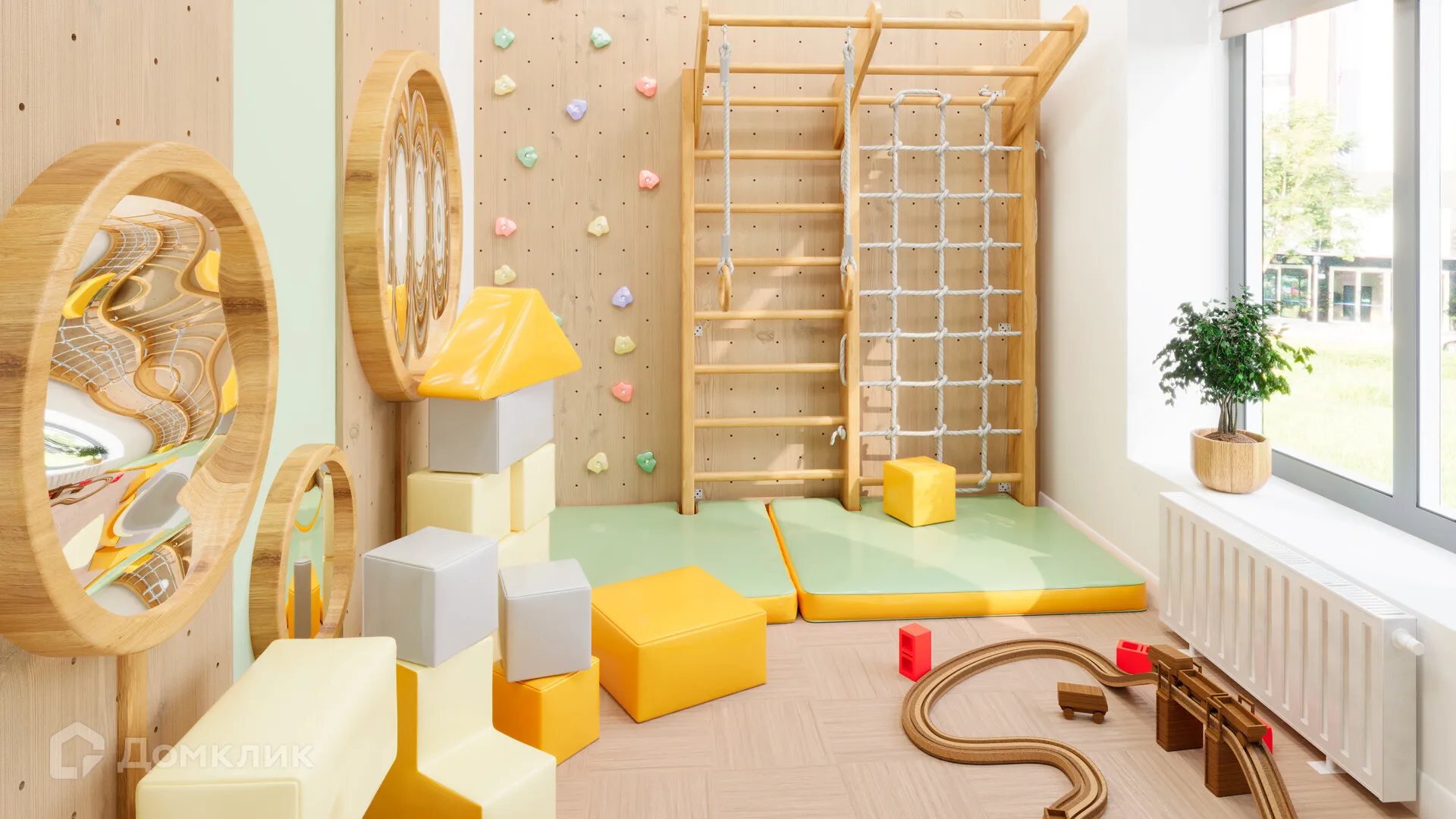 Планировка 3-комнатной квартиры 79.19 м² в ЖК Новокольцовский, г. Екатеринбург — фото 8