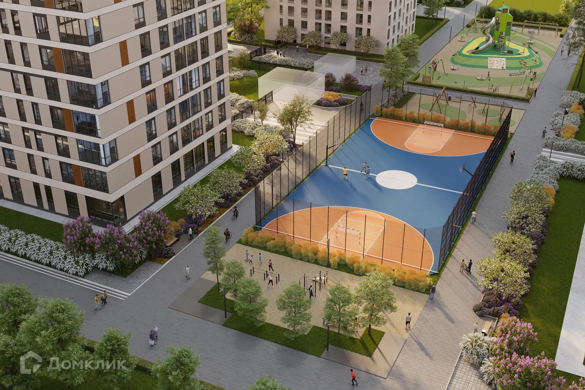 Планировка 3-комнатной квартиры 79.19 м² в ЖК Новокольцовский, г. Екатеринбург — фото 9