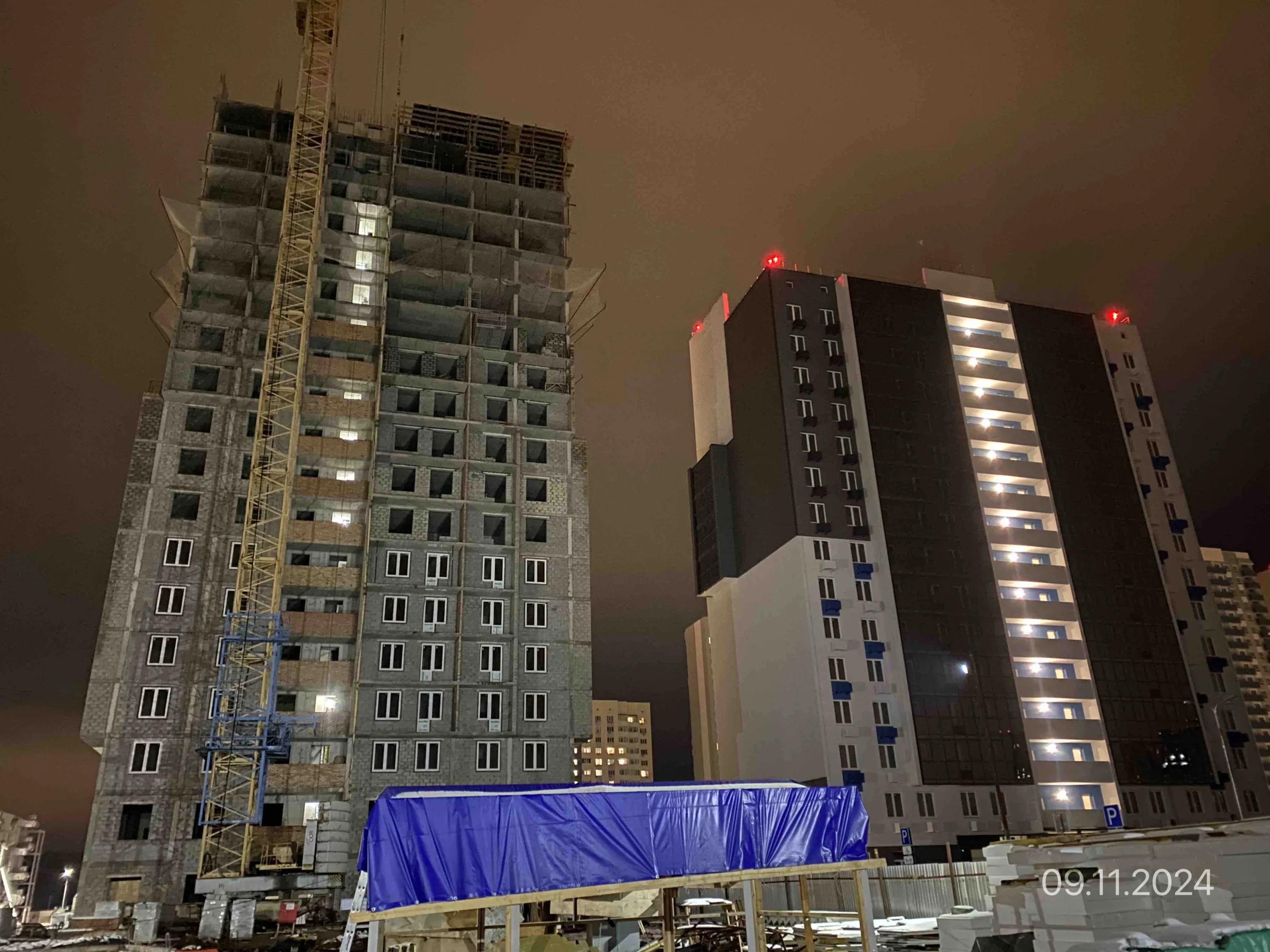 ЖК Артхолл ход строительства