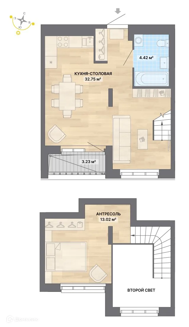 Фото квартиры в ЖК "NOVA park (Нова парк)"