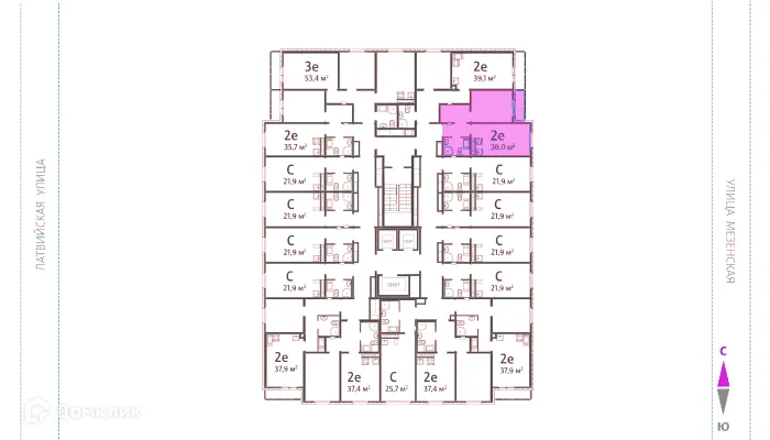 Фото квартиры в ЖК Хрустальные ключи