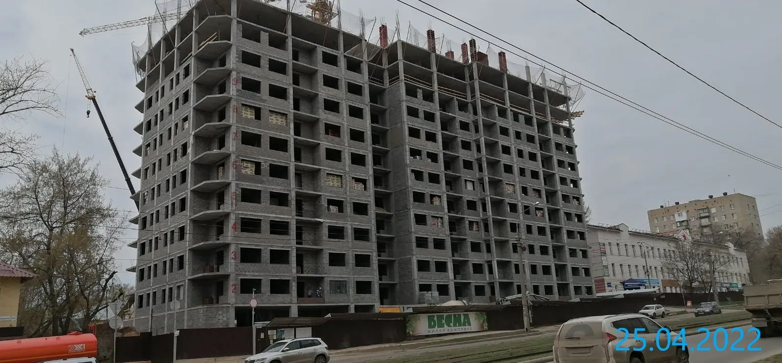 ЖК "Весна" ход строительства