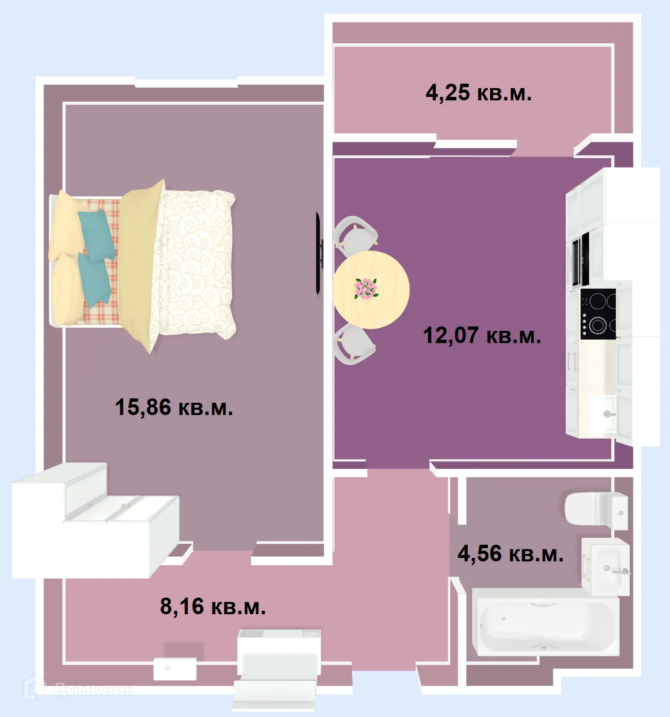 Фото квартиры в ЖК Успех