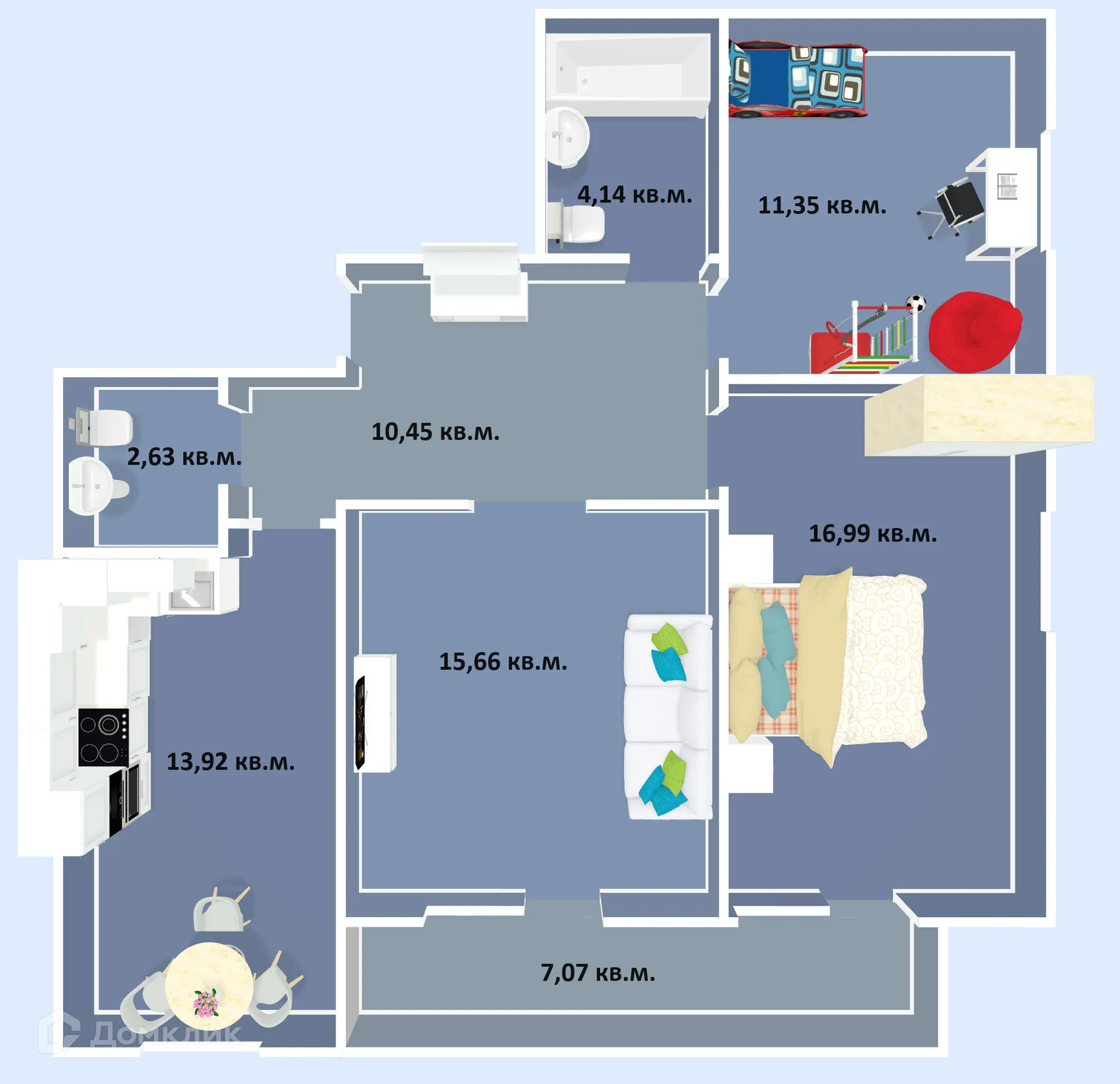 Фото квартиры в ЖК Успех