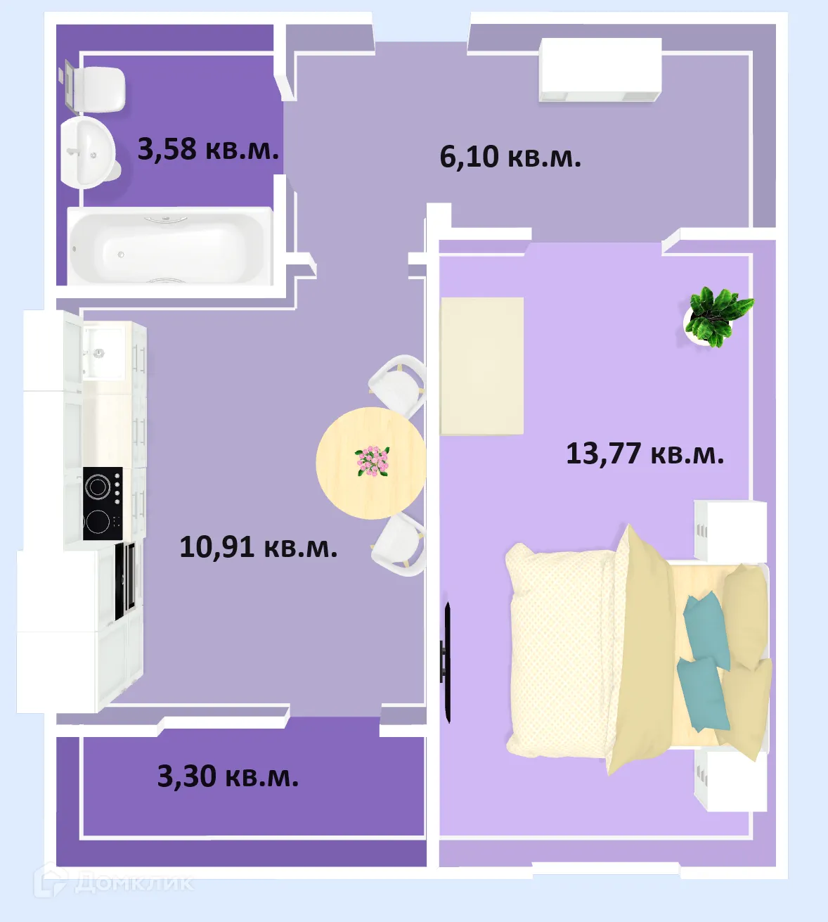 Фото квартиры в ЖК Успех