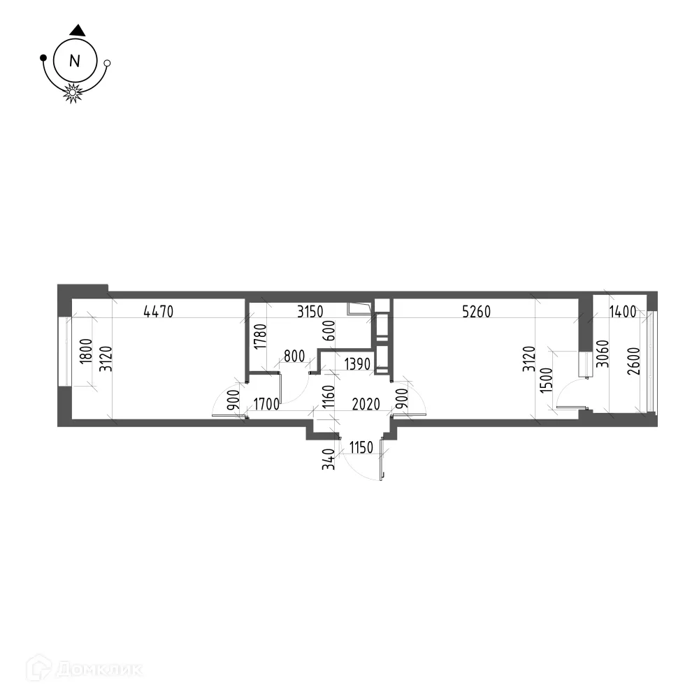 Фото квартиры в ЖК Зеленая река