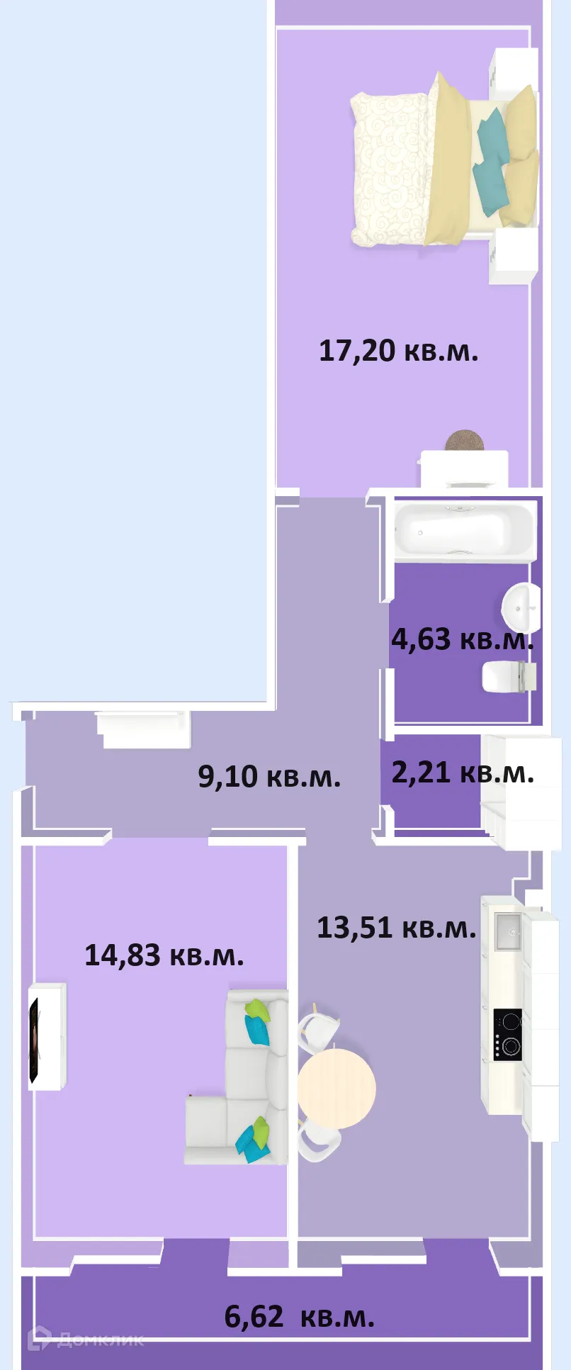 Фото квартиры в ЖК Успех