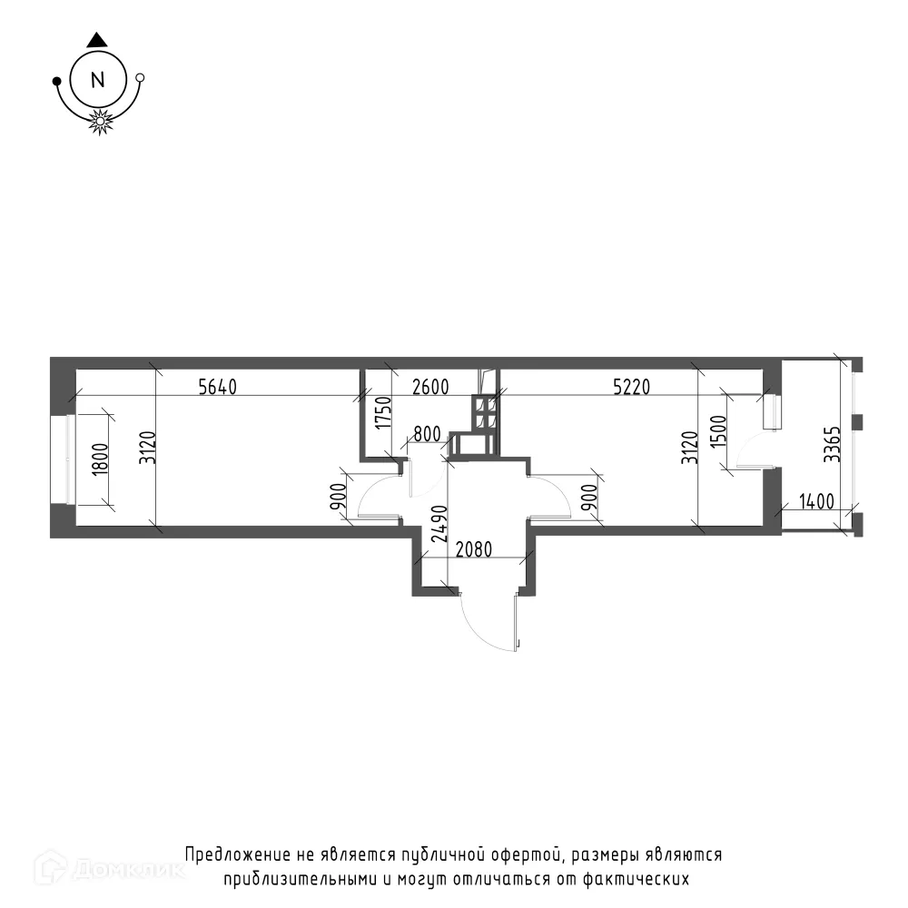 Фото квартиры в ЖК Зеленая река