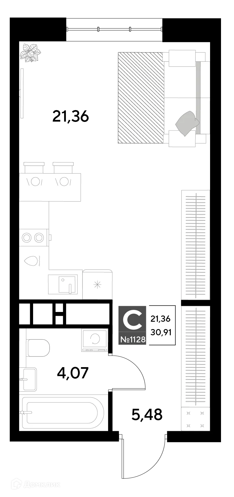 Фото квартиры в ЖК Снегири