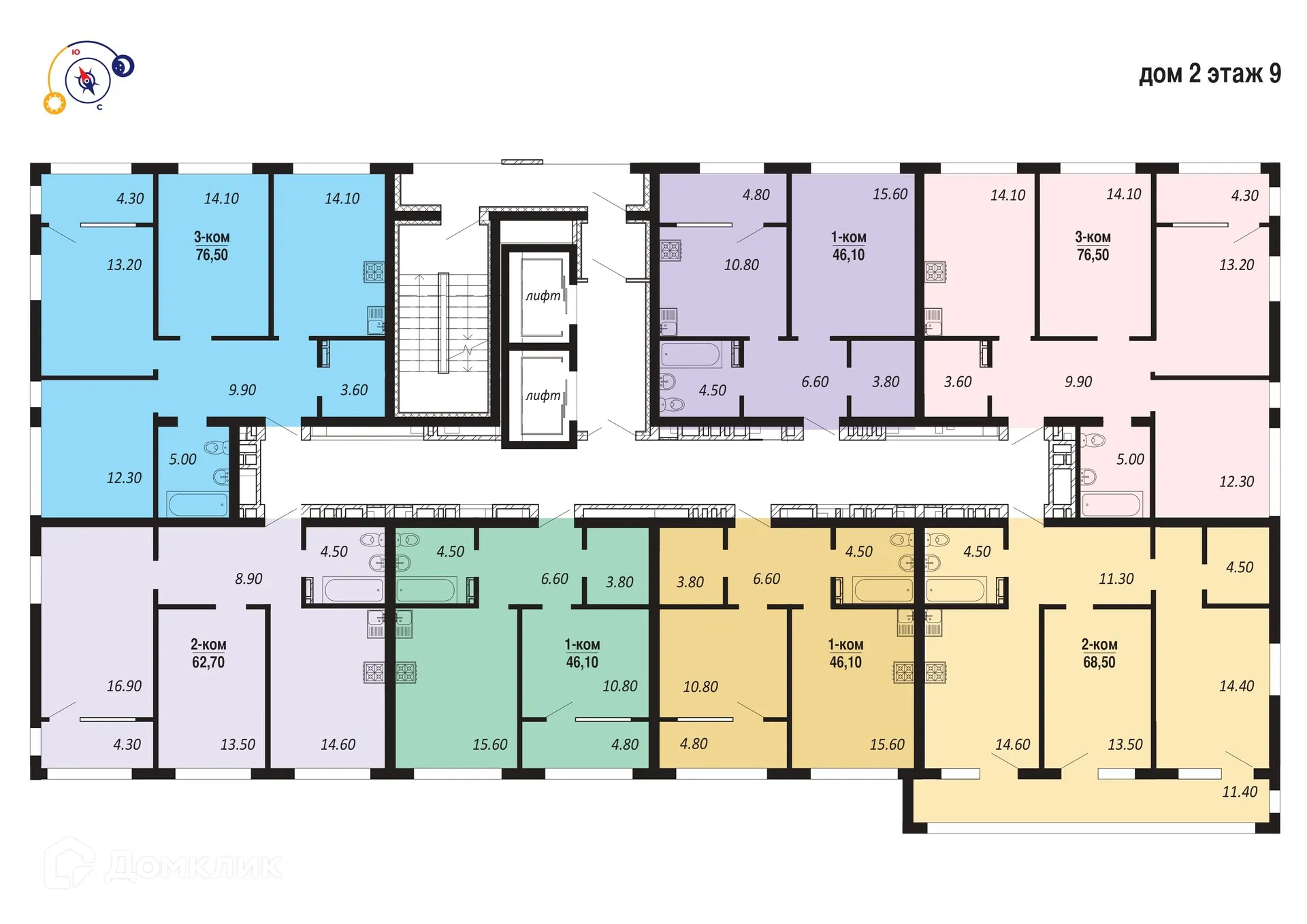 Фото квартиры в ЖК ПАРК-КВАРТАЛ "КОРОЛЕВ"