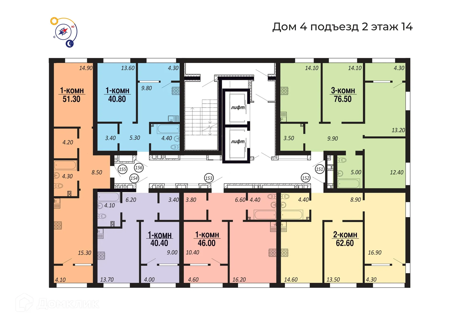 Фото квартиры в ЖК ПАРК-КВАРТАЛ "КОРОЛЕВ"