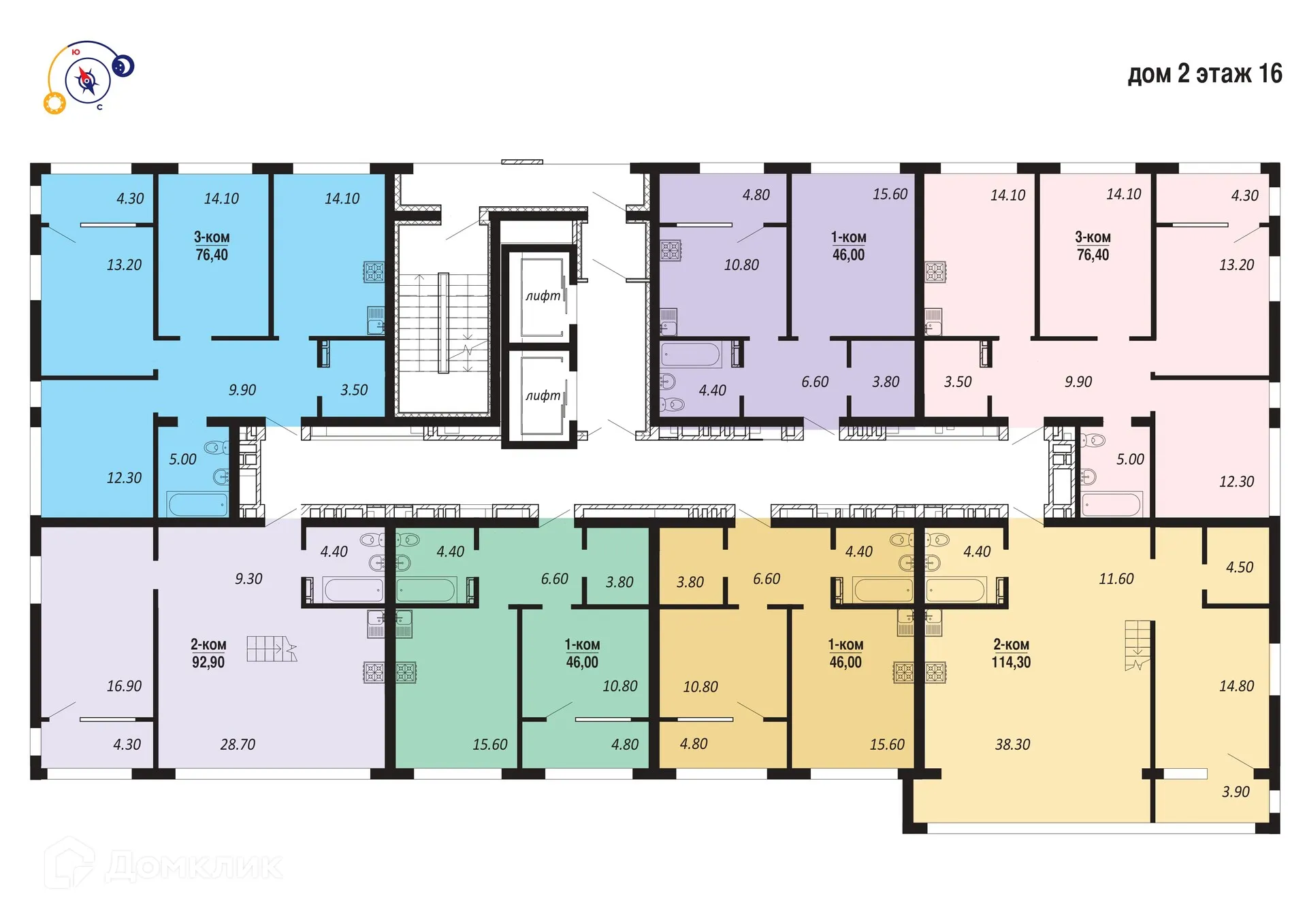 Фото квартиры в ЖК ПАРК-КВАРТАЛ "КОРОЛЕВ"