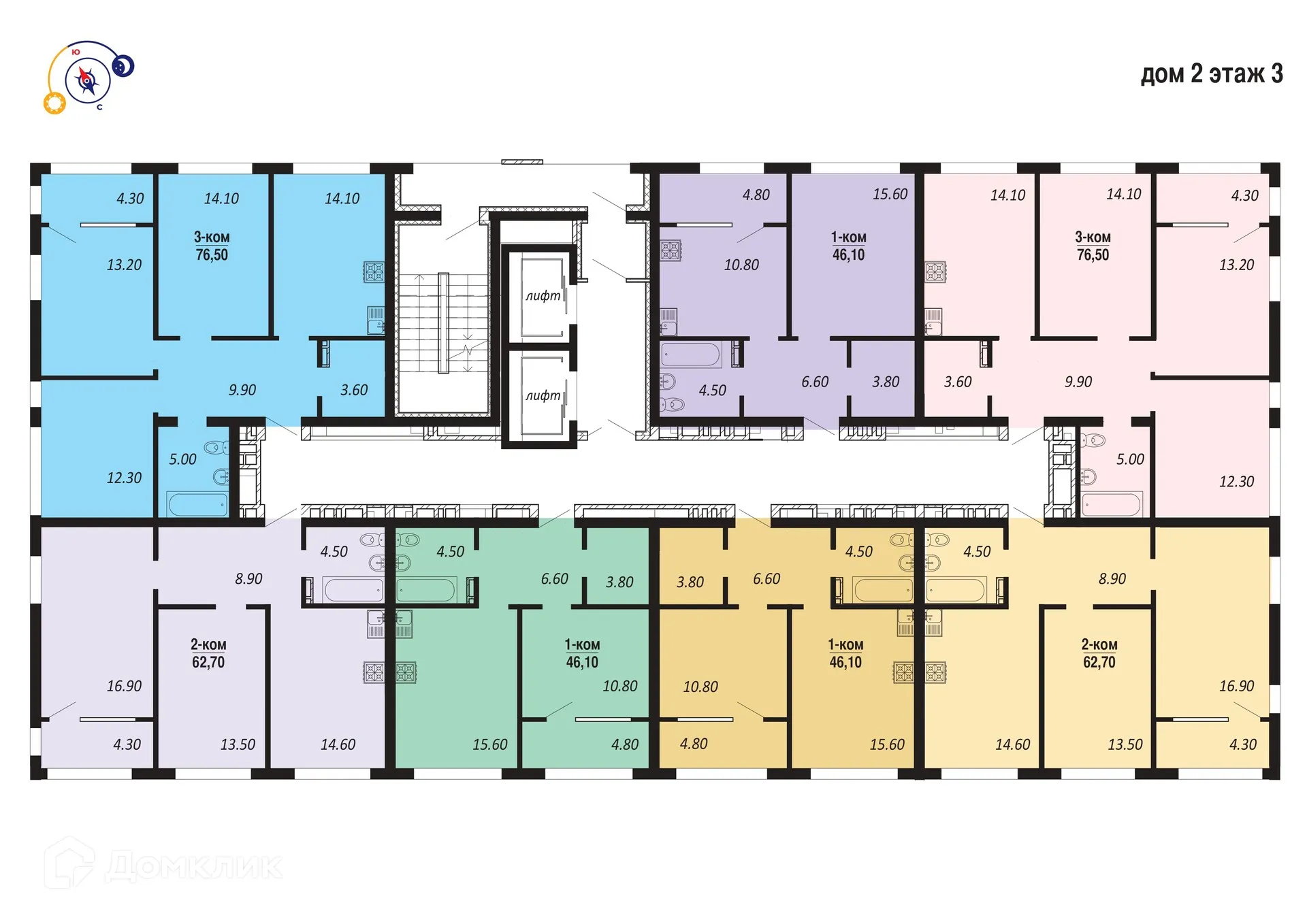 Фото квартиры в ЖК ПАРК-КВАРТАЛ "КОРОЛЕВ"