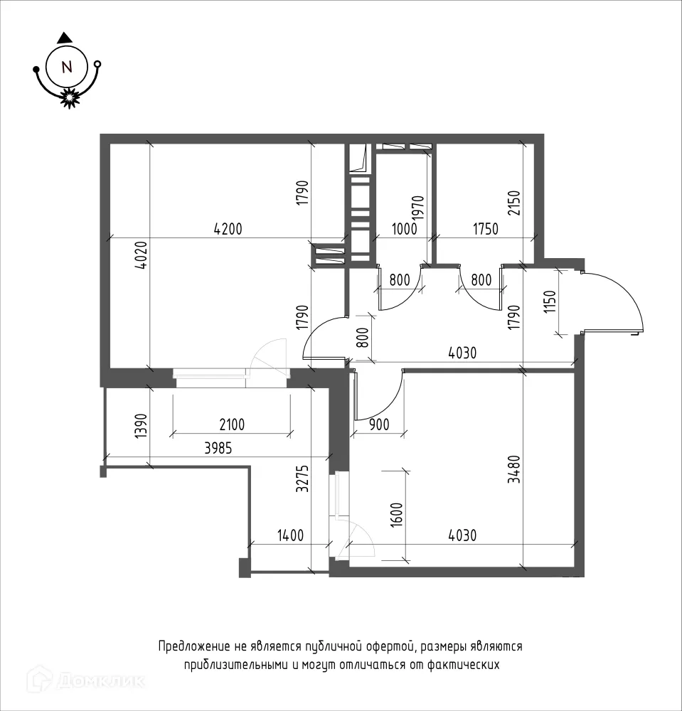 Фото квартиры в ЖК Зеленая река