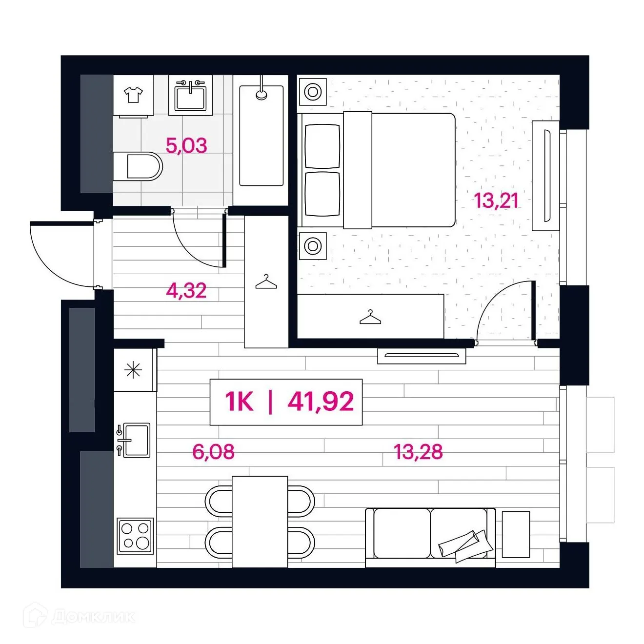 Фото квартиры в ЖК Пушкина 77