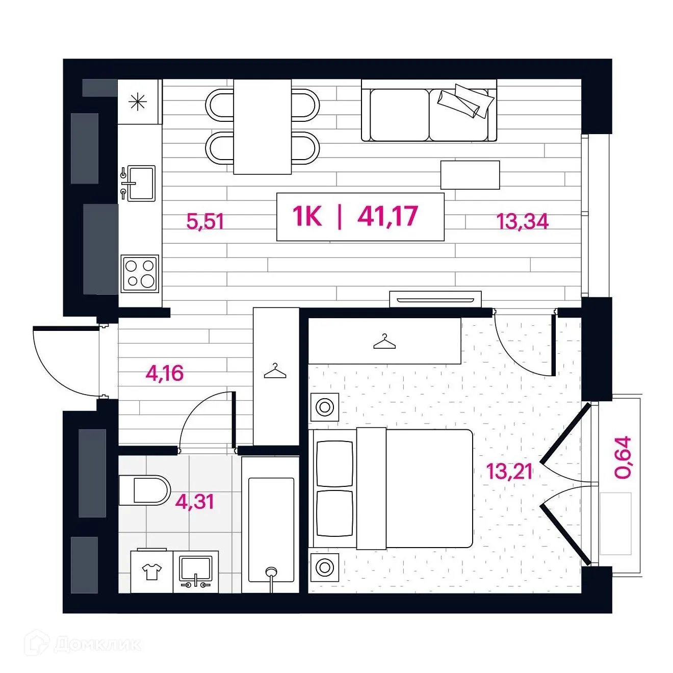 Фото квартиры в ЖК Пушкина 77