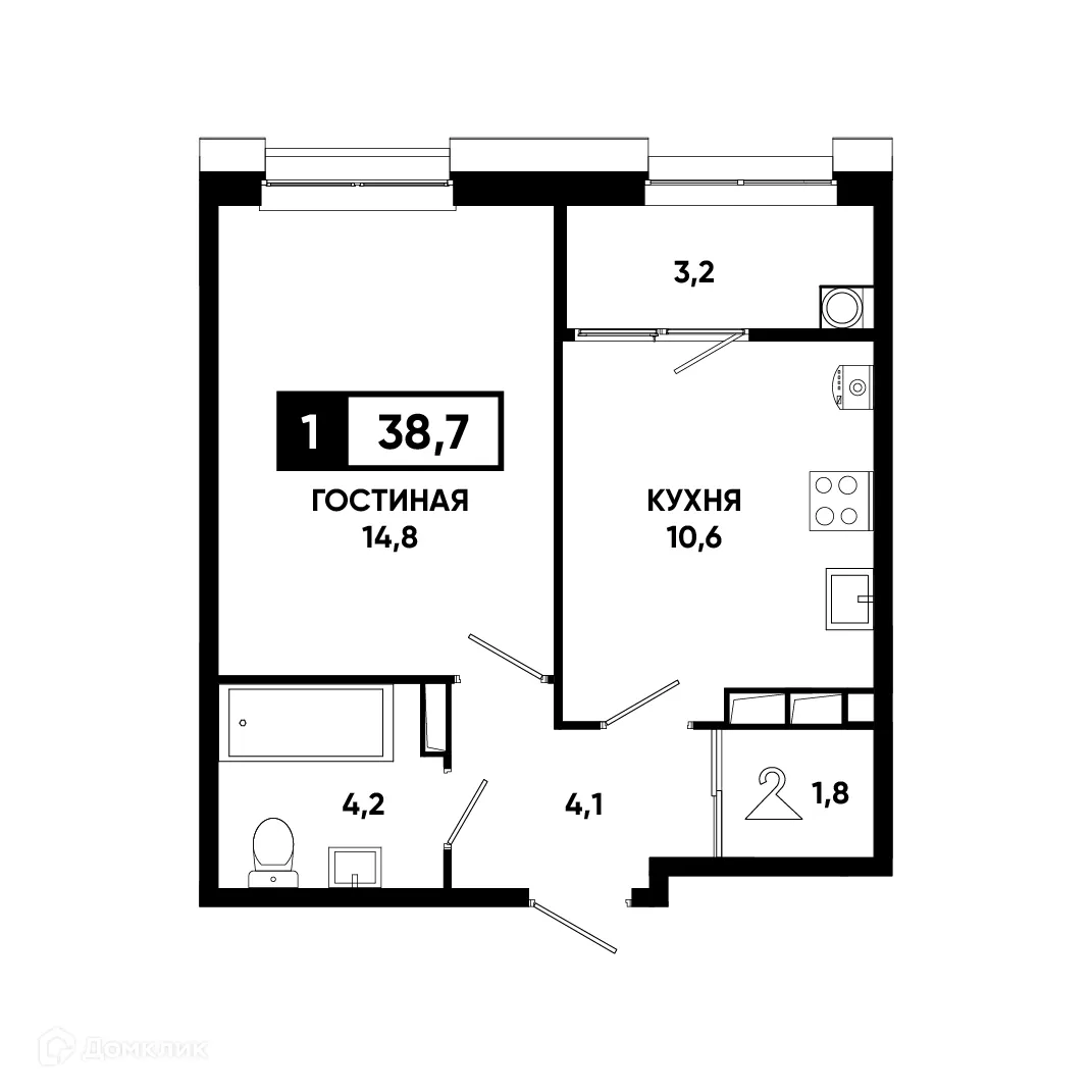 Фото квартиры в ЖК Основа