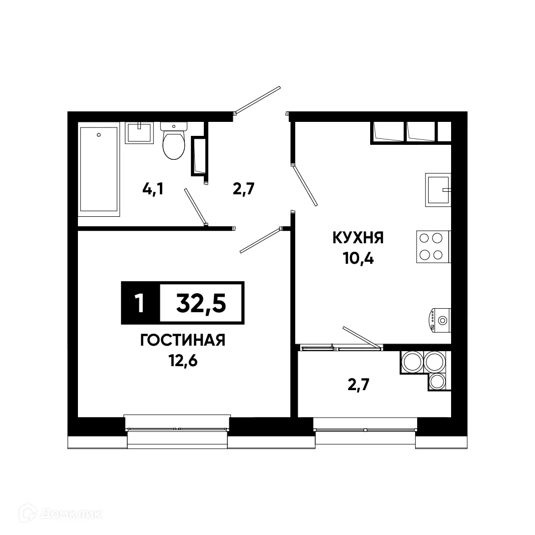 Фото квартиры в ЖК Основа