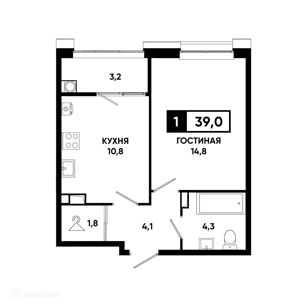 Фото квартиры в ЖК Основа