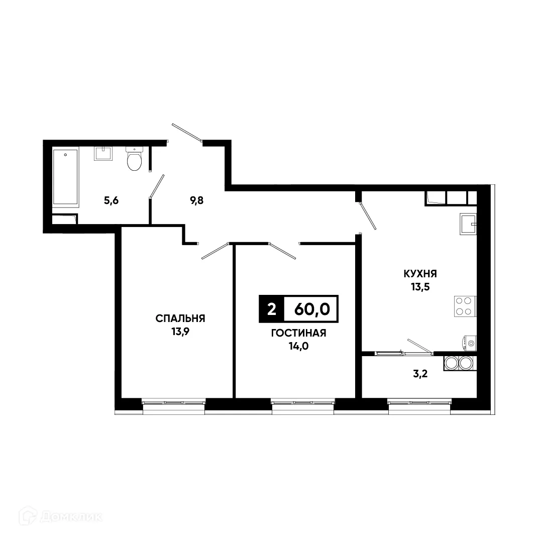 Фото квартиры в ЖК Основа