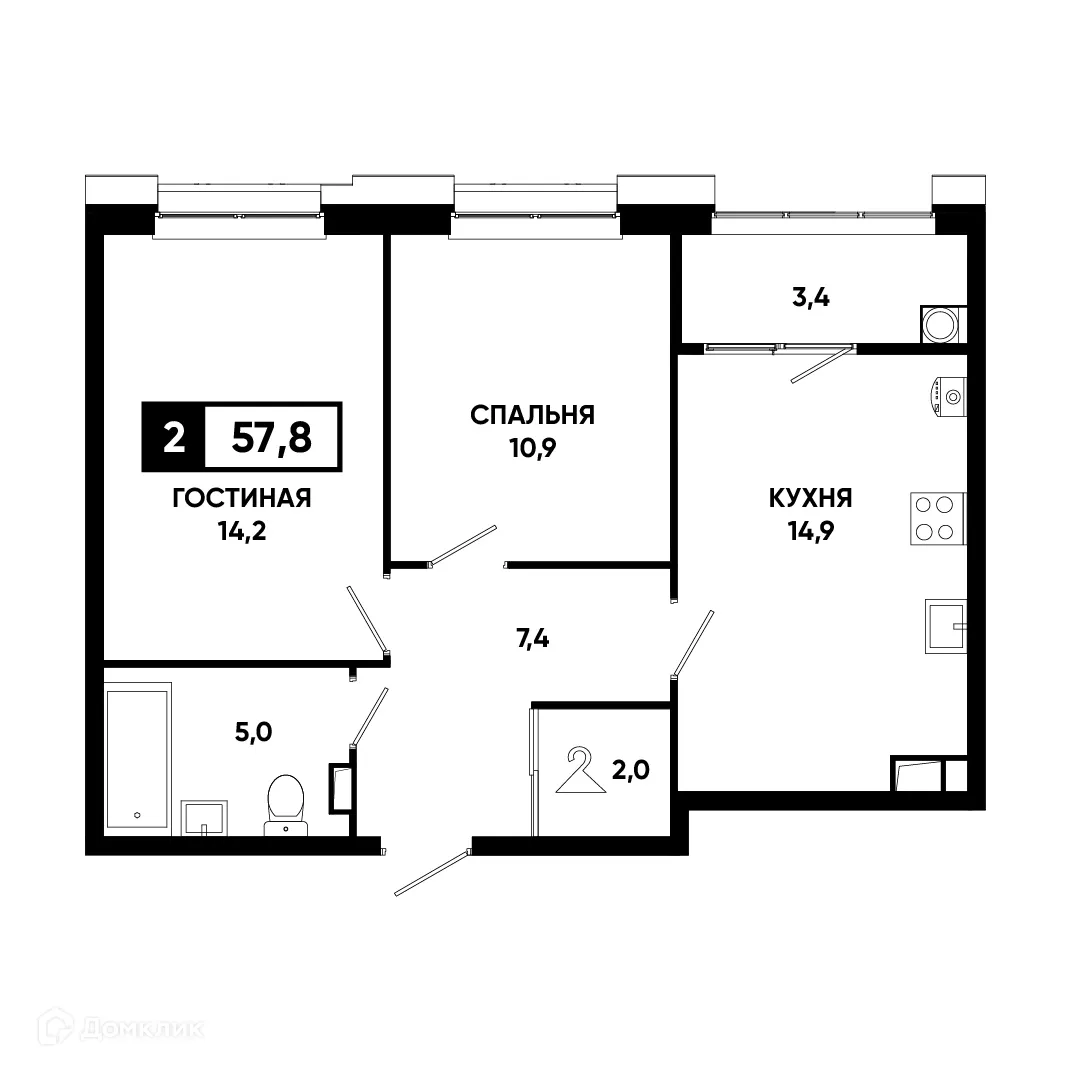 Фото квартиры в ЖК Основа