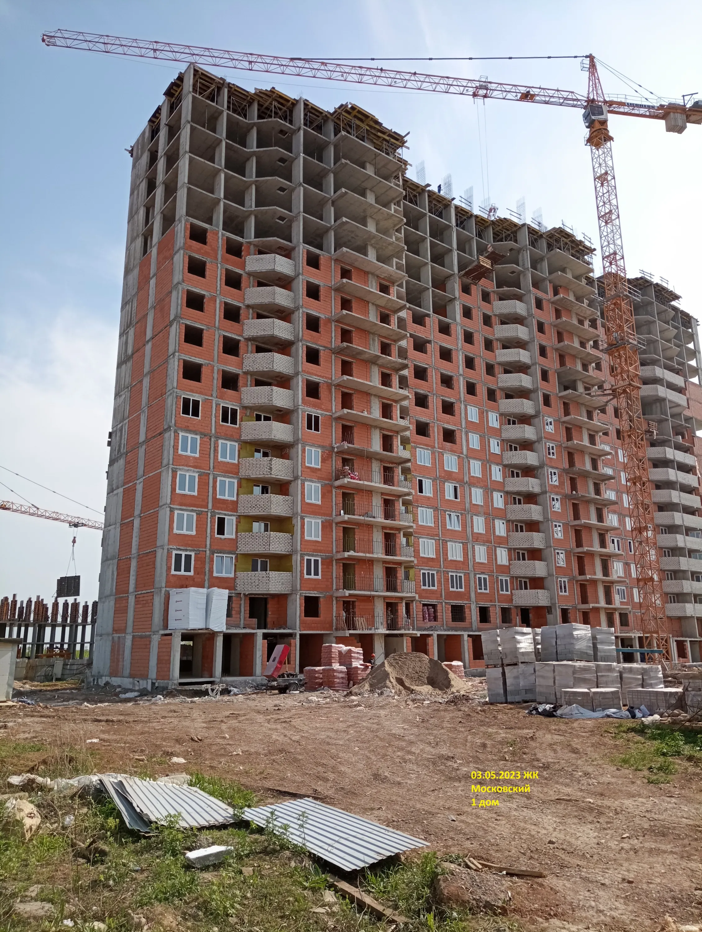 ЖК Московский ход строительства