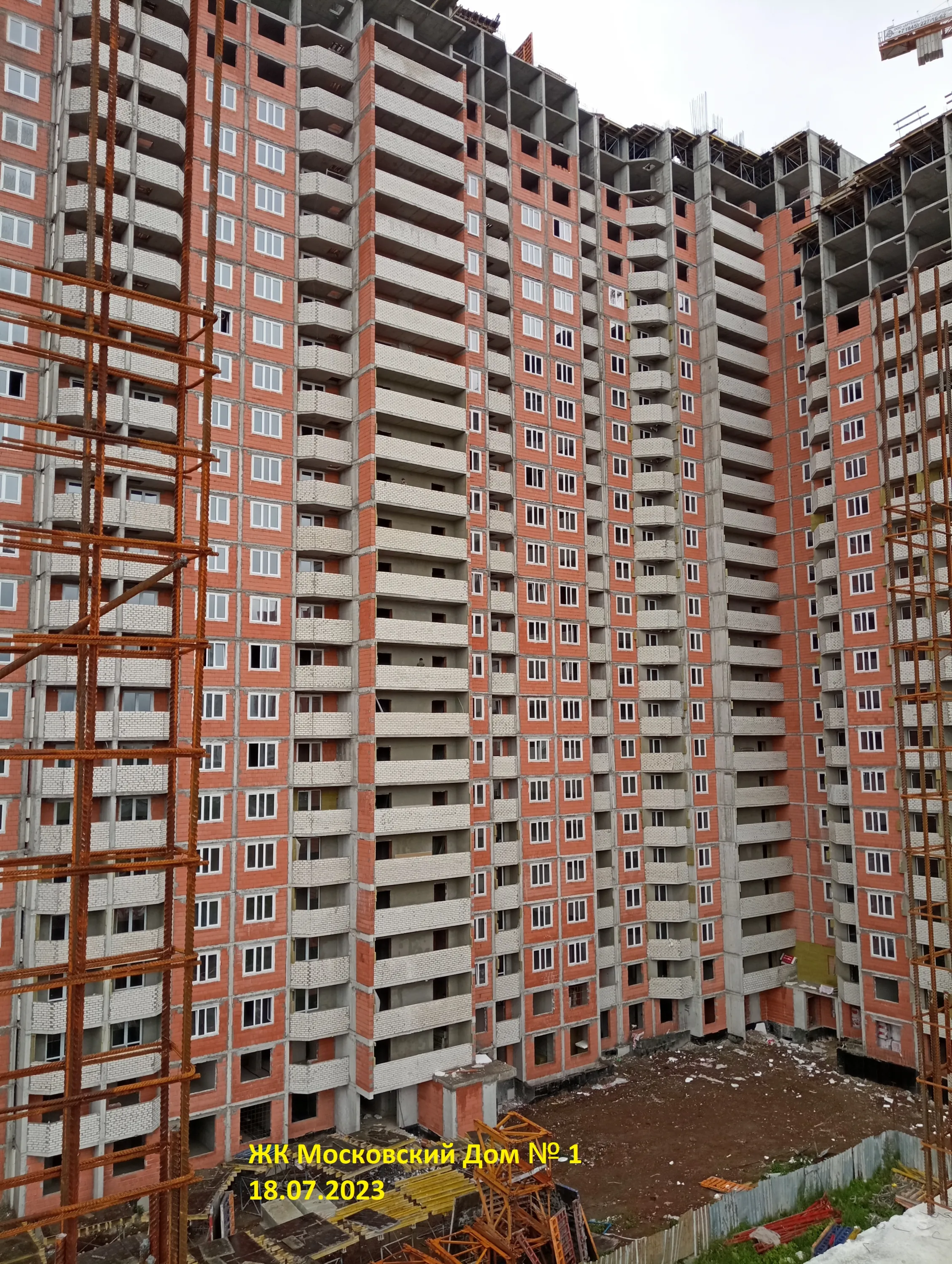 ЖК Московский ход строительства