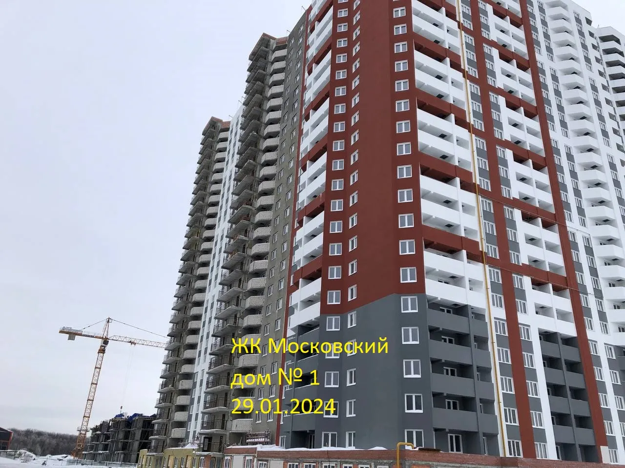 ЖК Московский ход строительства