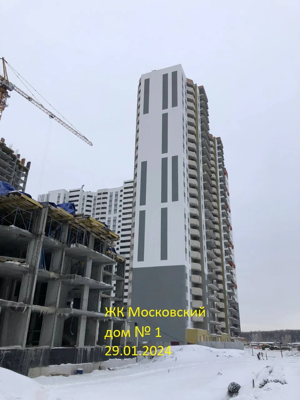 ЖК Московский ход строительства