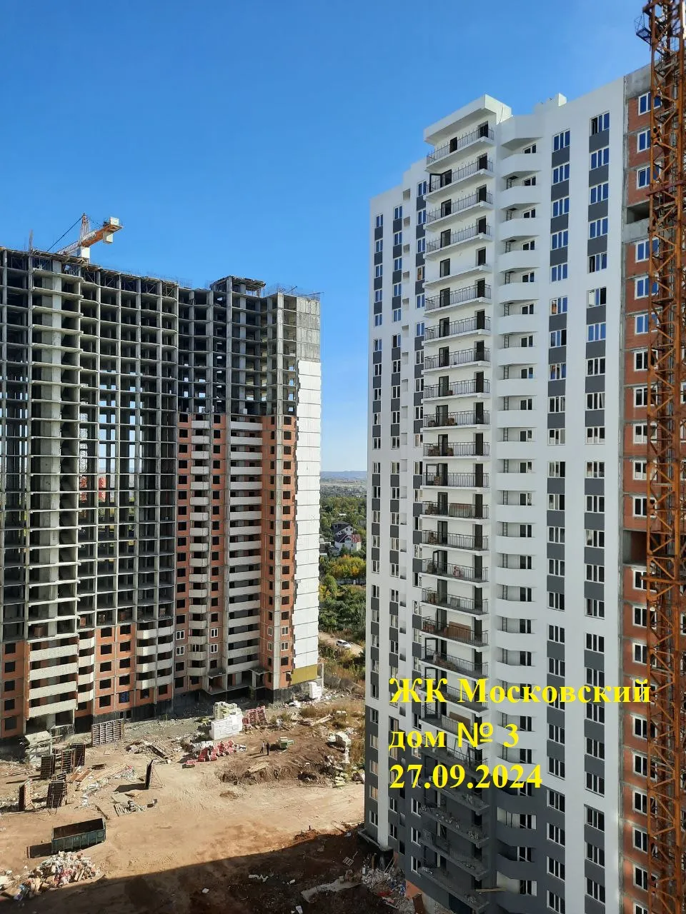 ЖК Московский ход строительства